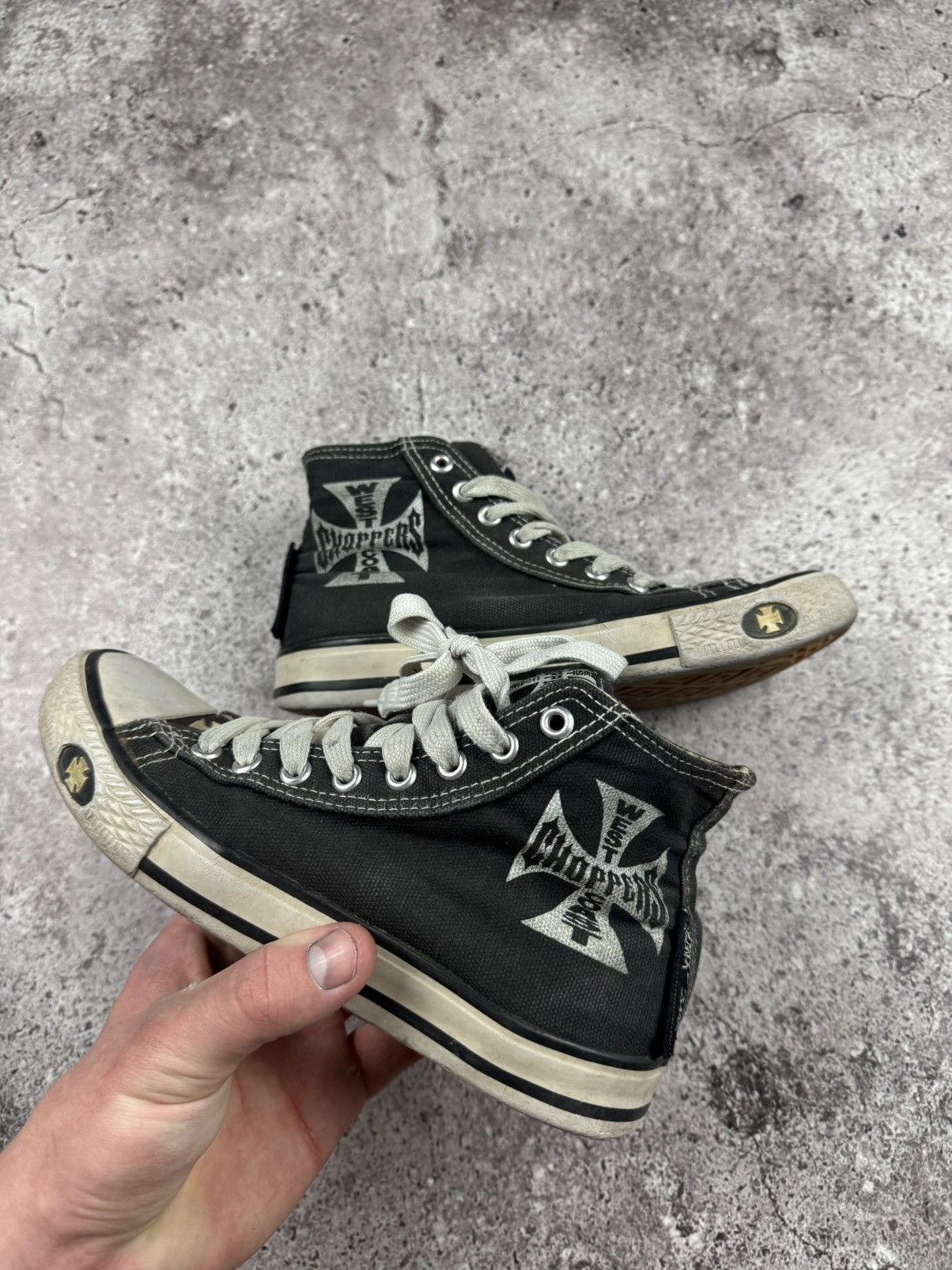 West Coast Choppers Vintage West Coast Choppers Sneakers Shoes y2k 90s Size 36 Size US 4 / IT 34 - 12 Thumbnail