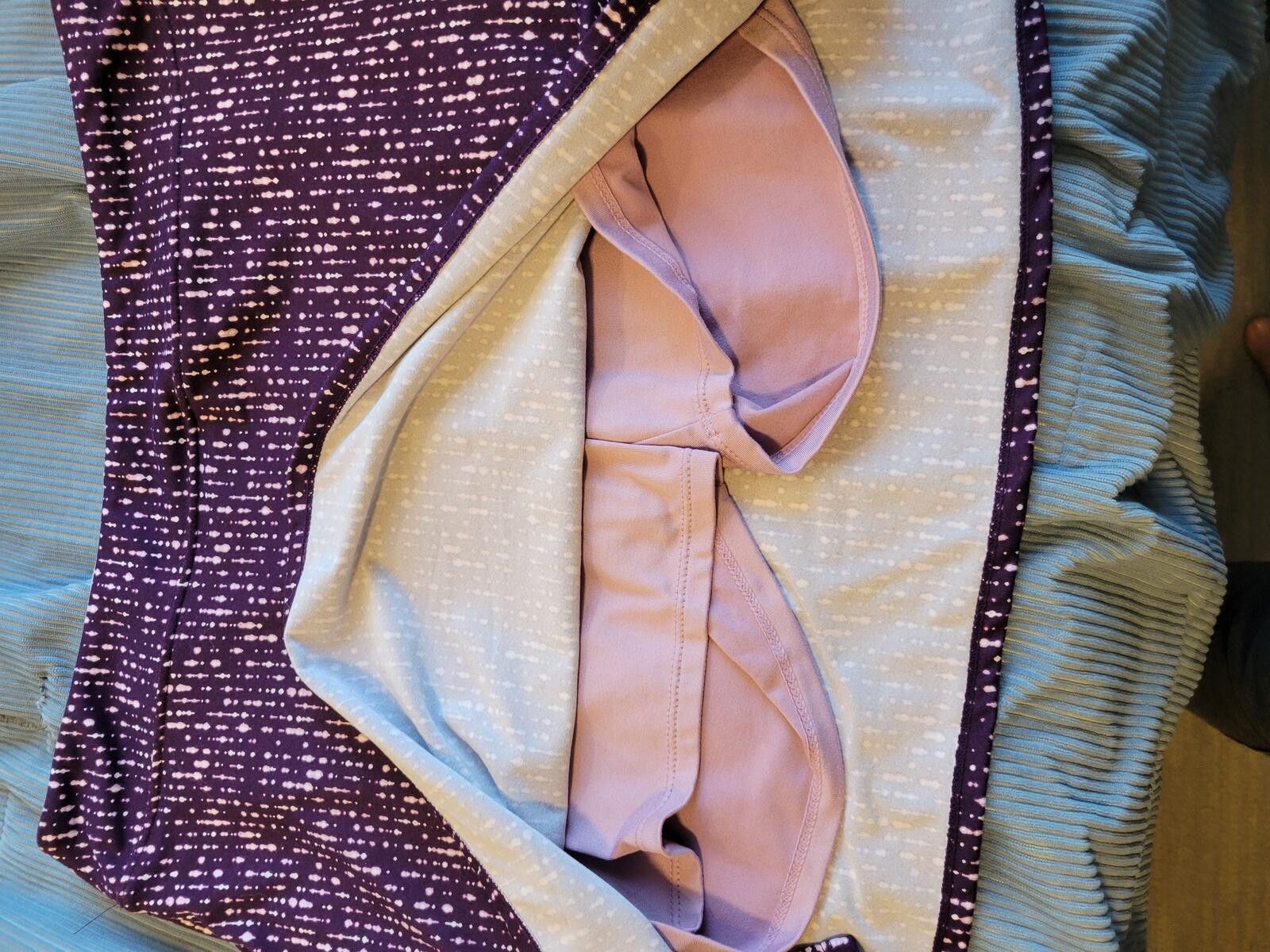 Other Tranquility Skorts Purple and Lavender Patterned Athletic Size 36" / US 14 / IT 50 - 6 Thumbnail