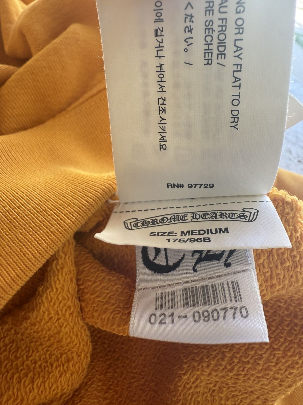 Chrome Hearts Chrome Hearts Orange sweatshirt Size US M / EU 48-50 / 2 - 9 Thumbnail