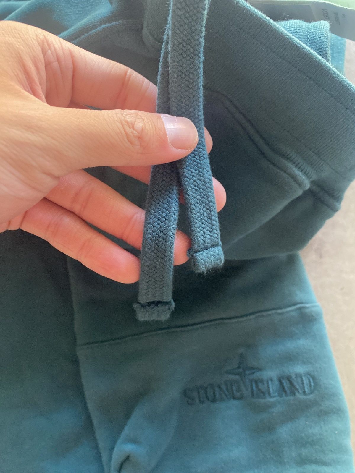 Stone Island Stone Island Teal Sweatpants Size US 33 - 7 Thumbnail