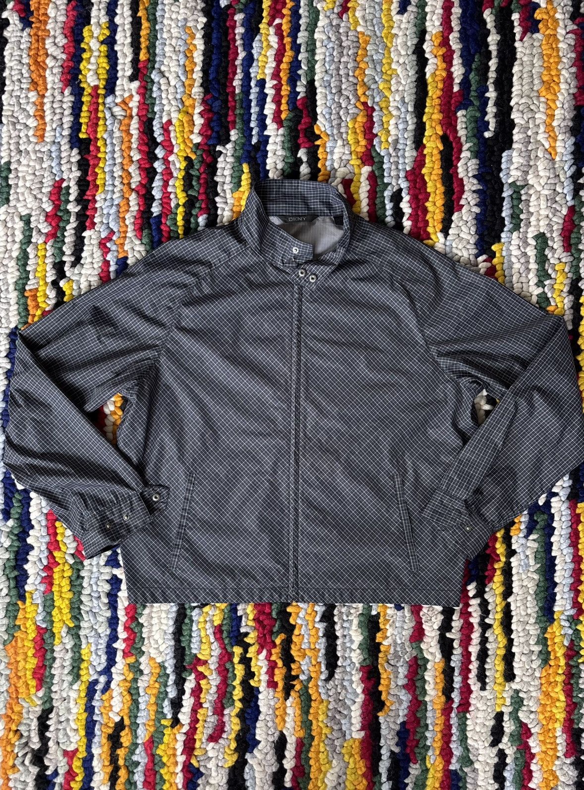 DKNY Vintage DKNY Grid Coat Size US L / EU 52-54 / 3 - 1 Thumbnail
