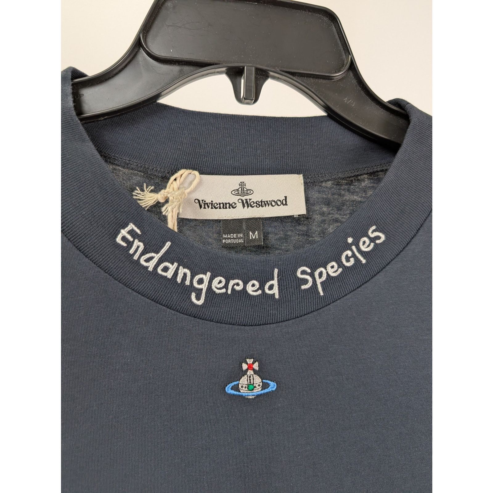 Vivienne Westwood o1rshd1 Endangered Species With Crest Logo Centered T-Shirt Size US M / EU 48-50 / 2 - 5 Thumbnail