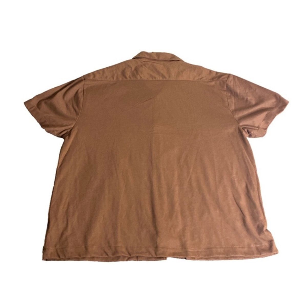 Other Vox Populi Coffee Print Brown Button M Casual Cuban Collar Size US M / EU 48-50 / 2 - 10 Thumbnail