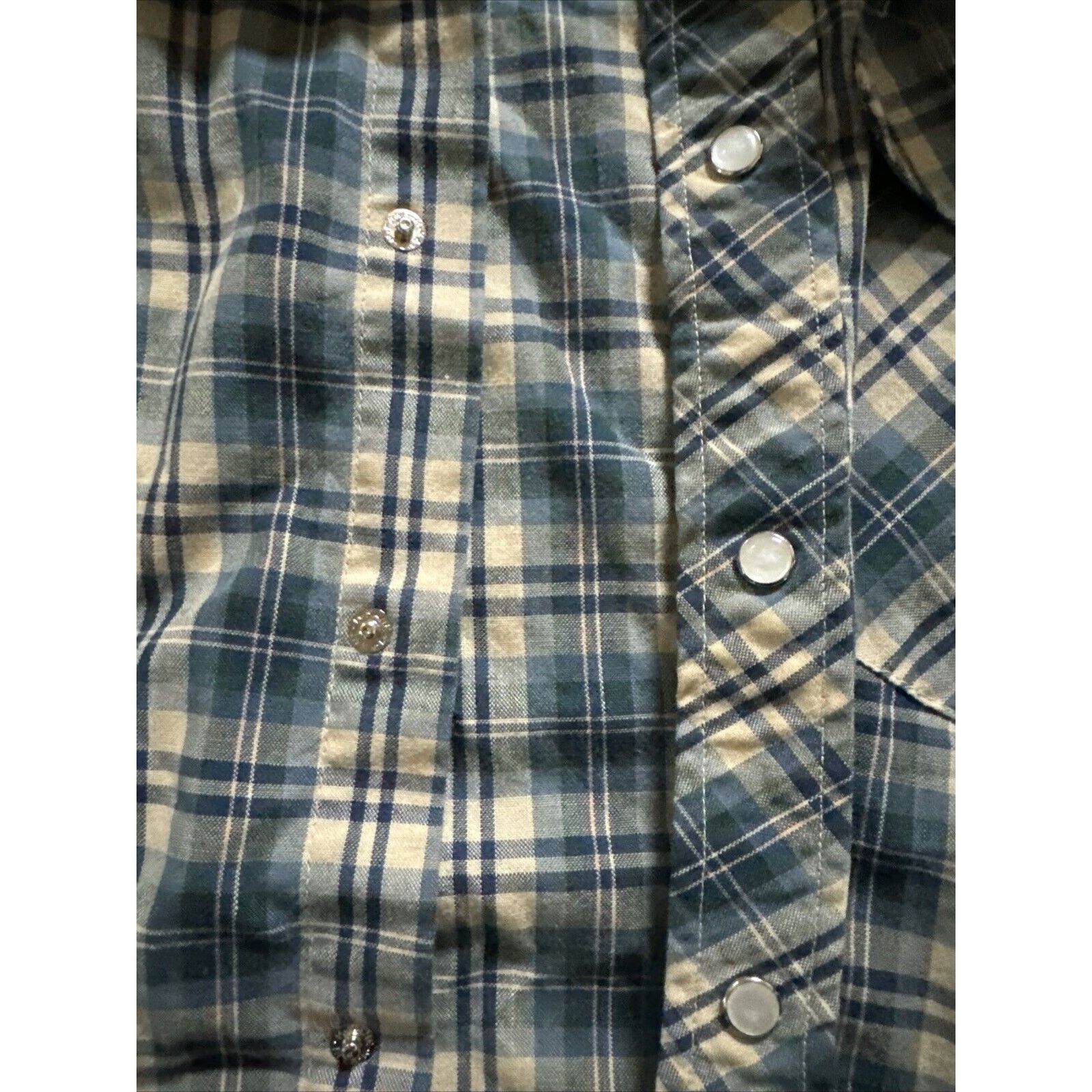 Other Williams Bay Tan Plaid Flannel Shirt Button Down Men's XL Size US XL / EU 56 / 4 - 3 Thumbnail