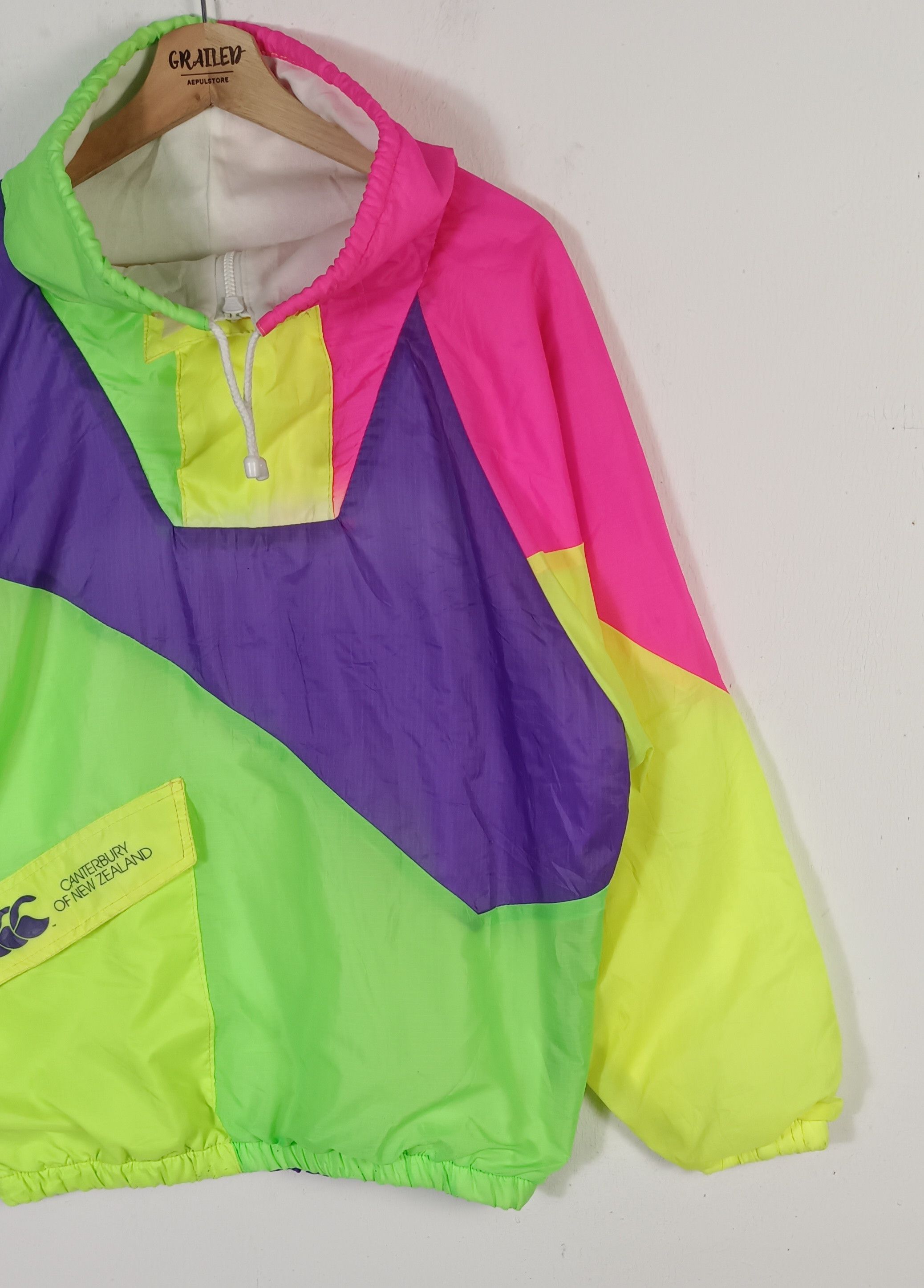 Canterbury of New Zealand Vintage 80s Canterbury Of New Zealand Pullover Jacket Size US L / EU 52-54 / 3 - 4 Thumbnail