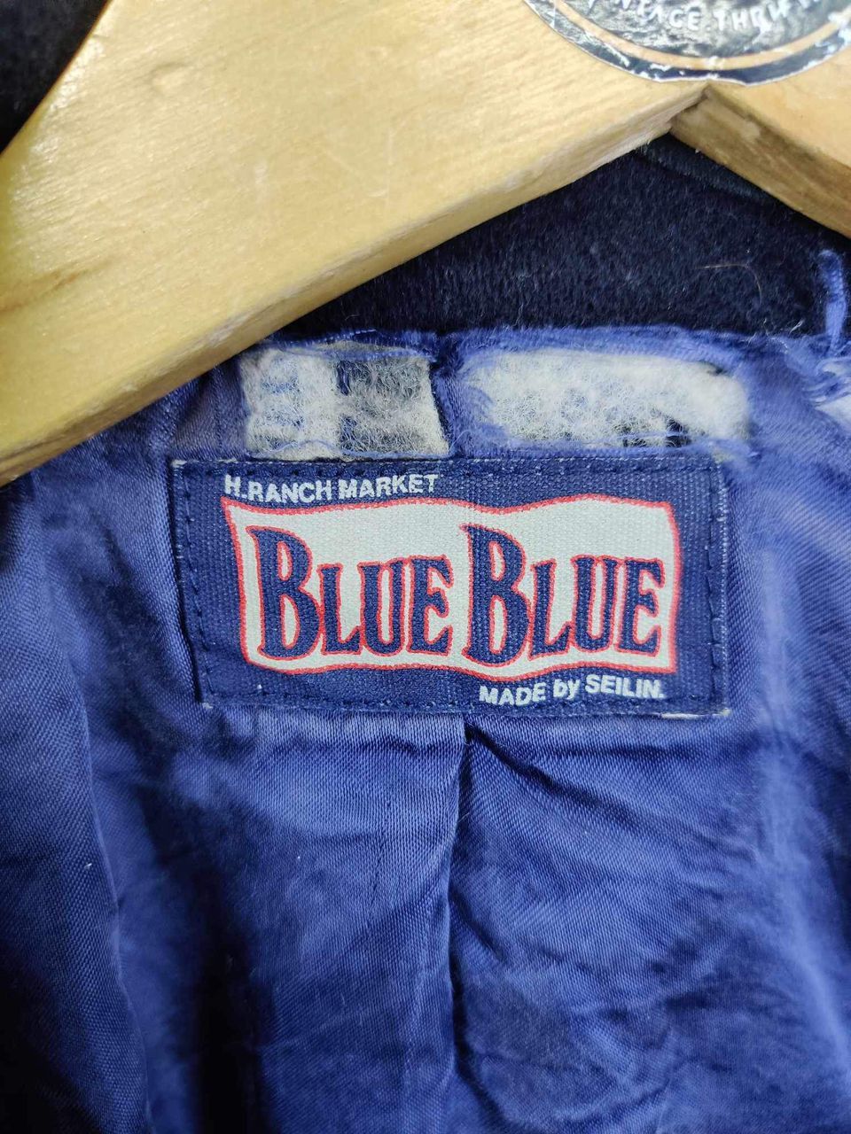 Blue Blue Japan Vintage Blue Blue Japan Double Breasted Wool Coat Size US M / EU 48-50 / 2 - 14 Thumbnail