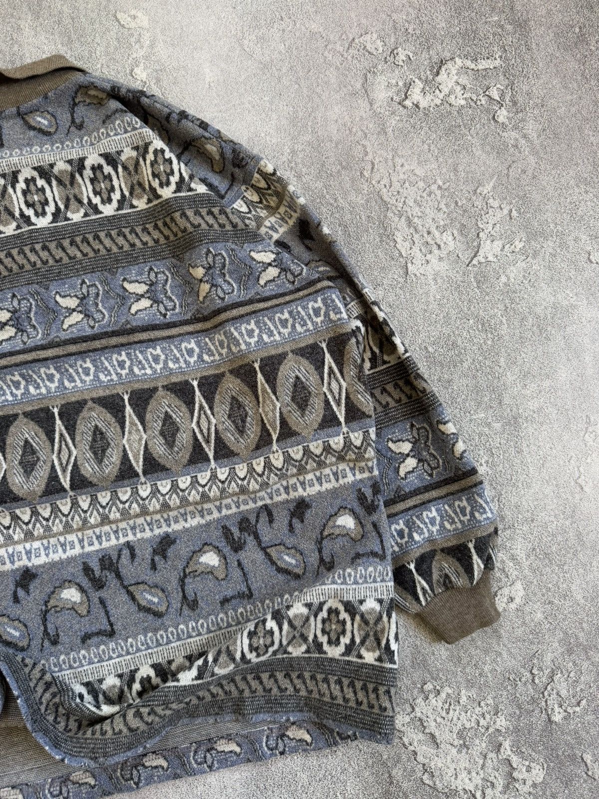Designer × Vintage Eagle force XL Aztec sweatshirt polo long sleeve rugby Size US XL / EU 56 / 4 - 12 Thumbnail