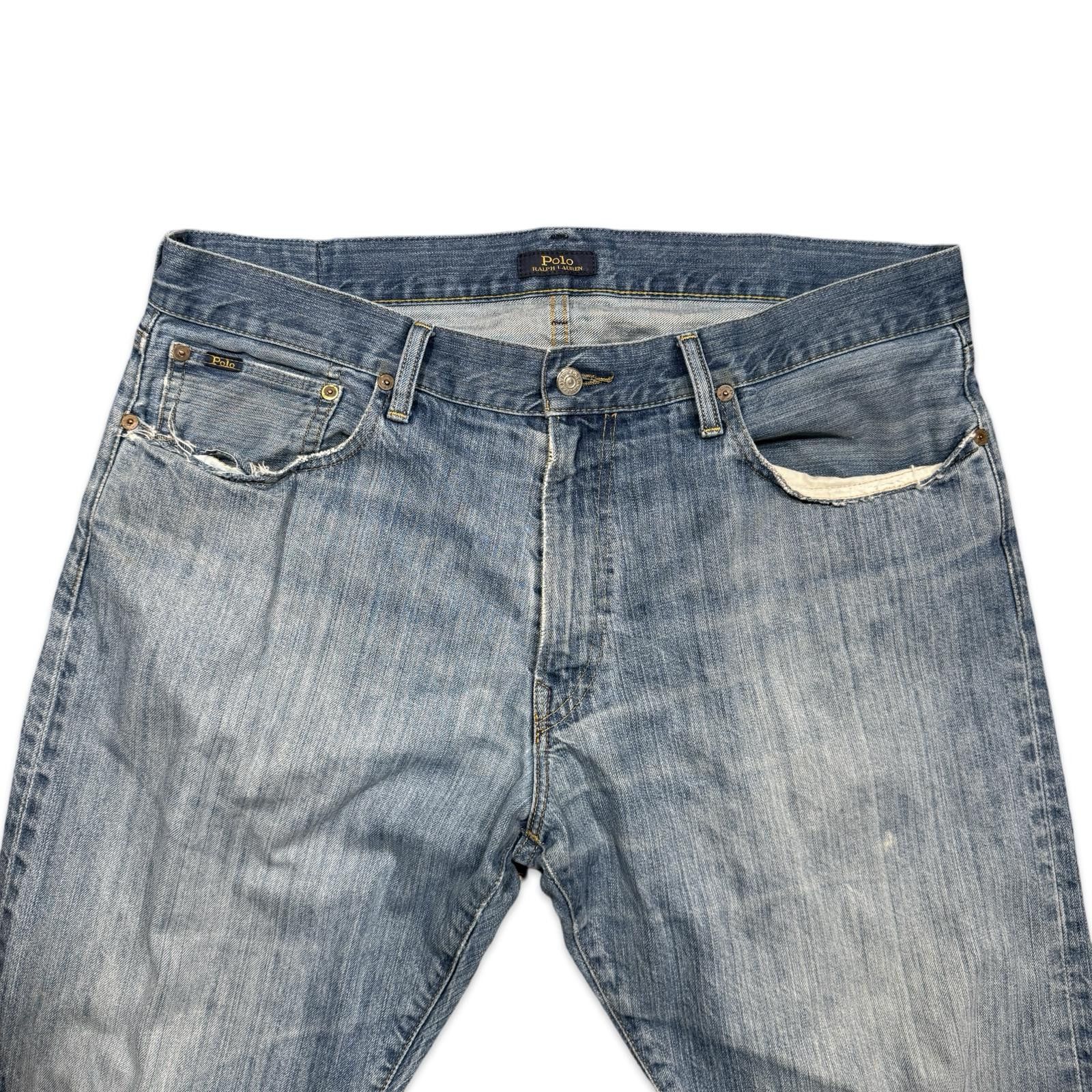 Polo Ralph Lauren Polo Ralph Lauren Men's Light Wash Denim Jeans Size US 36 / EU 52 - 1 Thumbnail