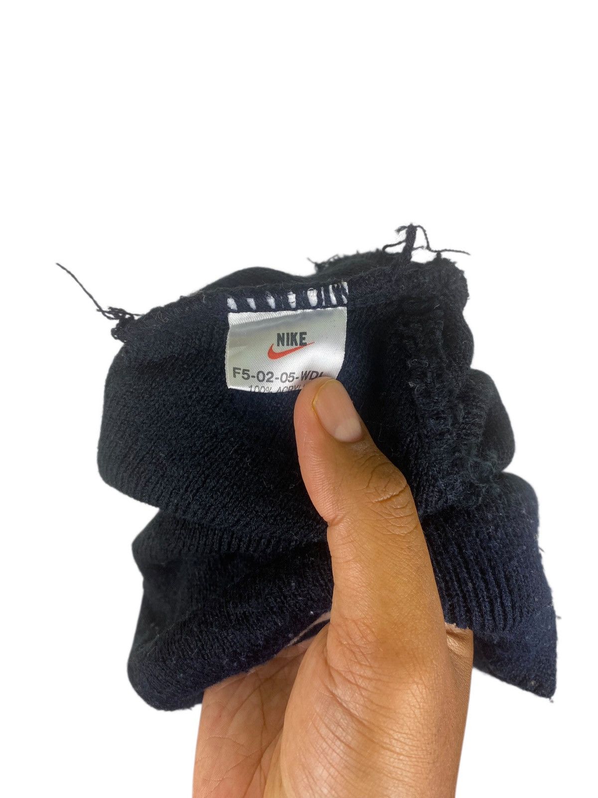 Nike Vintage Nike Double Sided Swoosh Beanie Size ONE SIZE - 7 Thumbnail
