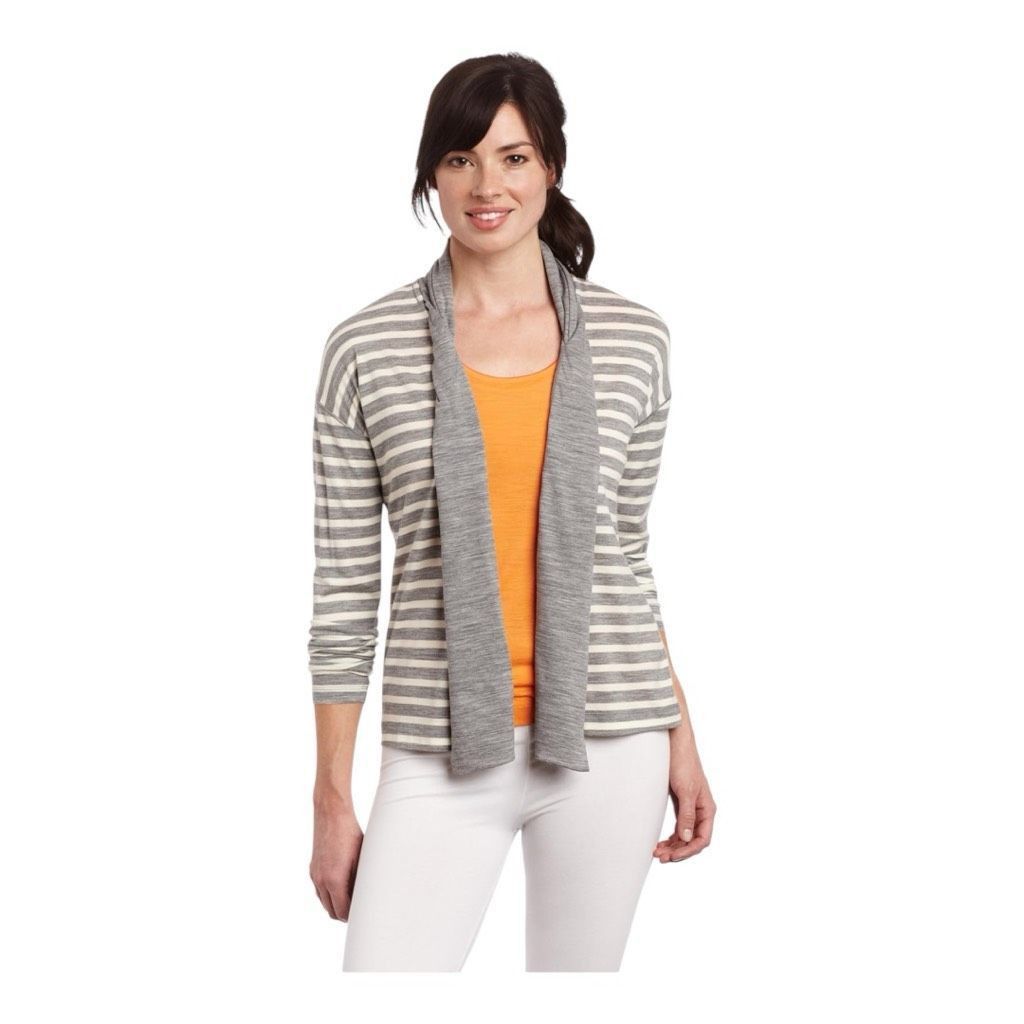 Icebreaker Icebreaker Striped Lightweight Merino Wool Cardigan Size Sma Size S / US 4 / IT 40 - 1 Thumbnail