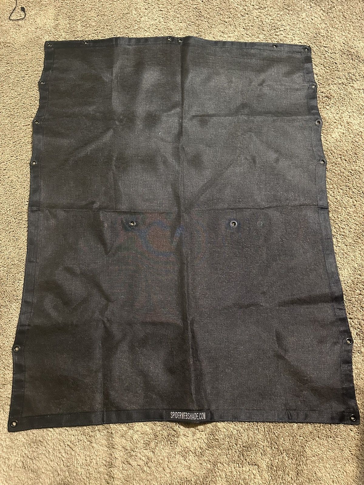 Jeep Jeep wrangler rubicon spider web shade JL4D “black” cover Size ONE SIZE - 1 Thumbnail