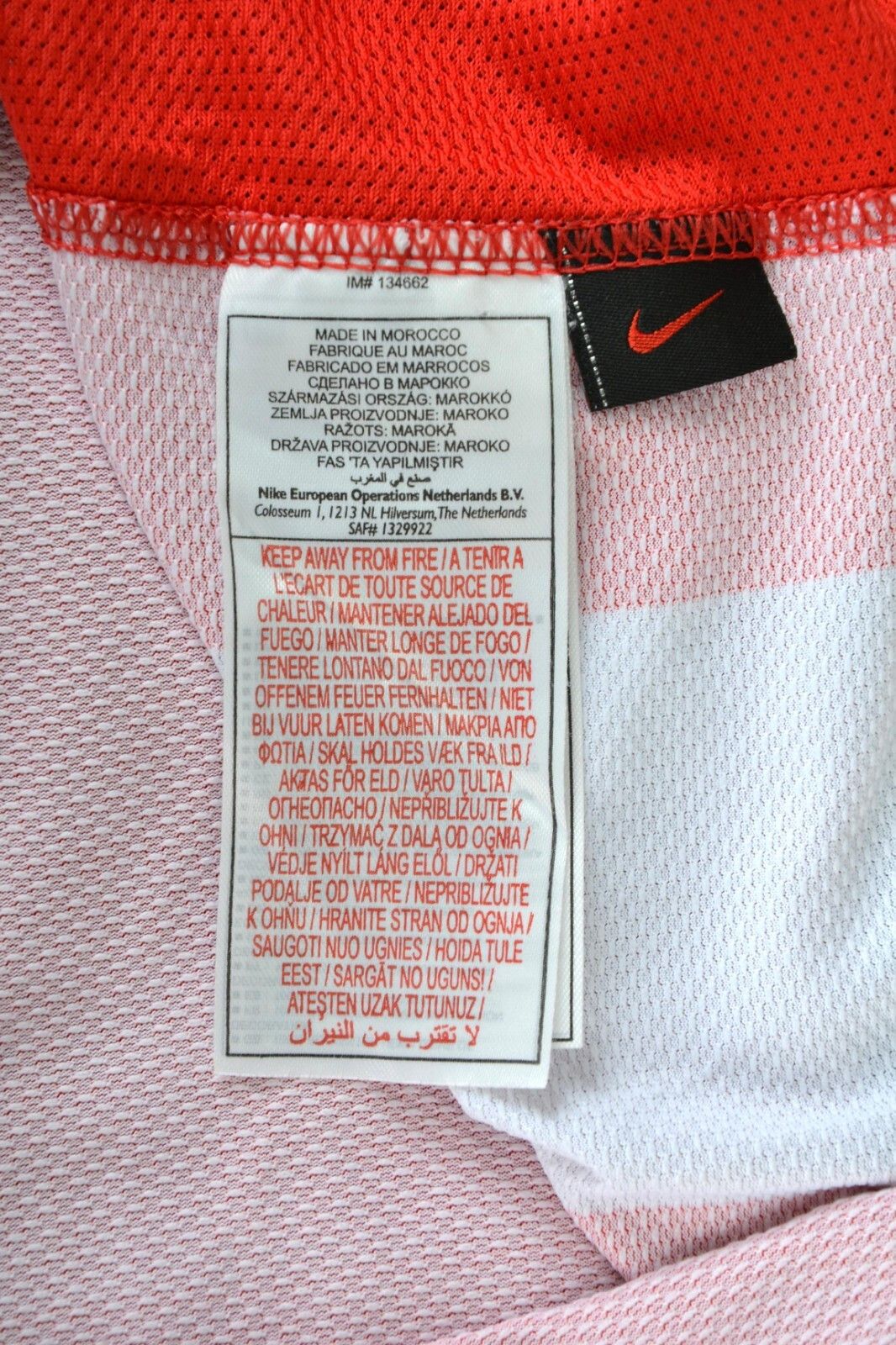 Nike Atletico Madrid 2007 2008 Home Shirt Jersey Size US XL / EU 56 / 4 - 5 Thumbnail