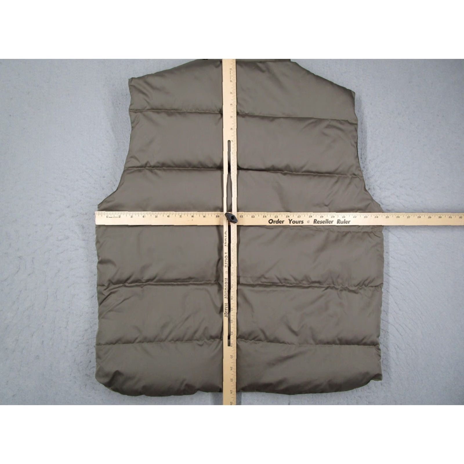Vintage Cabela's Vest Mens Large Brown Premier Northern Goose Down Puffer Snap Outdoor Size US L / EU 52-54 / 3 - 5 Thumbnail