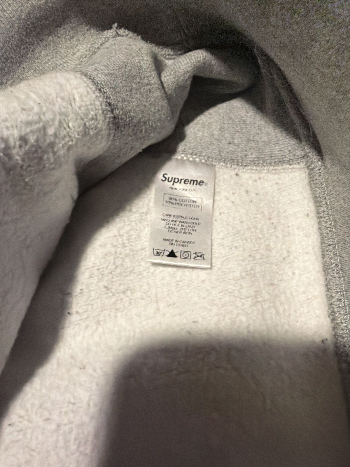 Supreme Supreme Box Logo Hoodie Heather Grey Fall/Winter 2016 Size US L / EU 52-54 / 3 - 7 Thumbnail