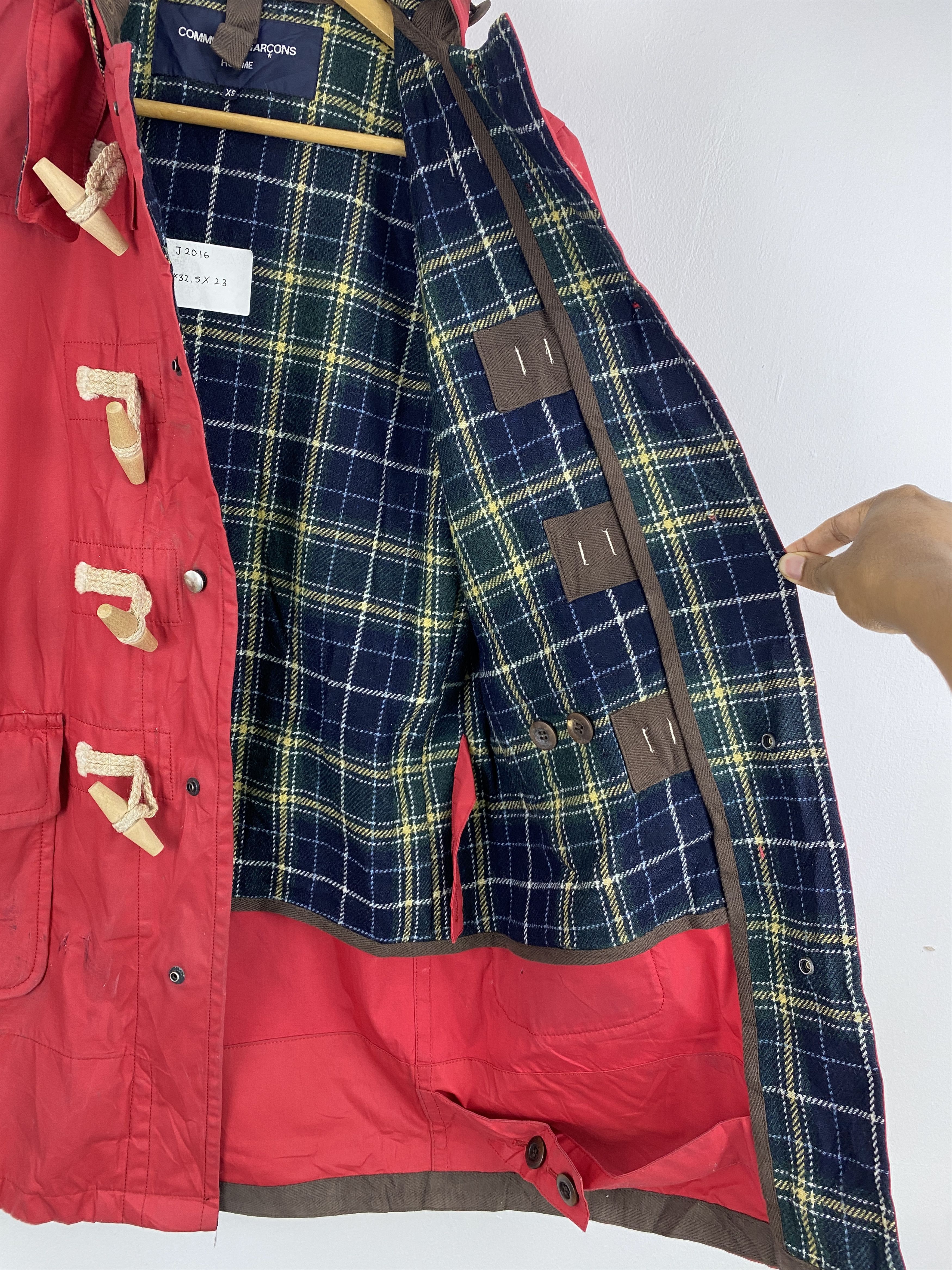 Comme des Garcons Homme Vintage Comme des Garcons Homme Jacket J2016 Size US XS / EU 42 / 0 - 12 Thumbnail