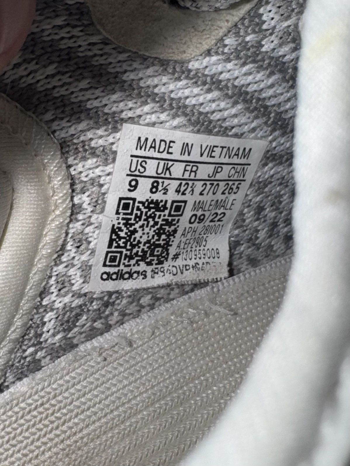 Adidas × Yeezy Adidas Yeezy Boost 350 V2 “Static” Size US 9 / EU 42 - 8 Thumbnail