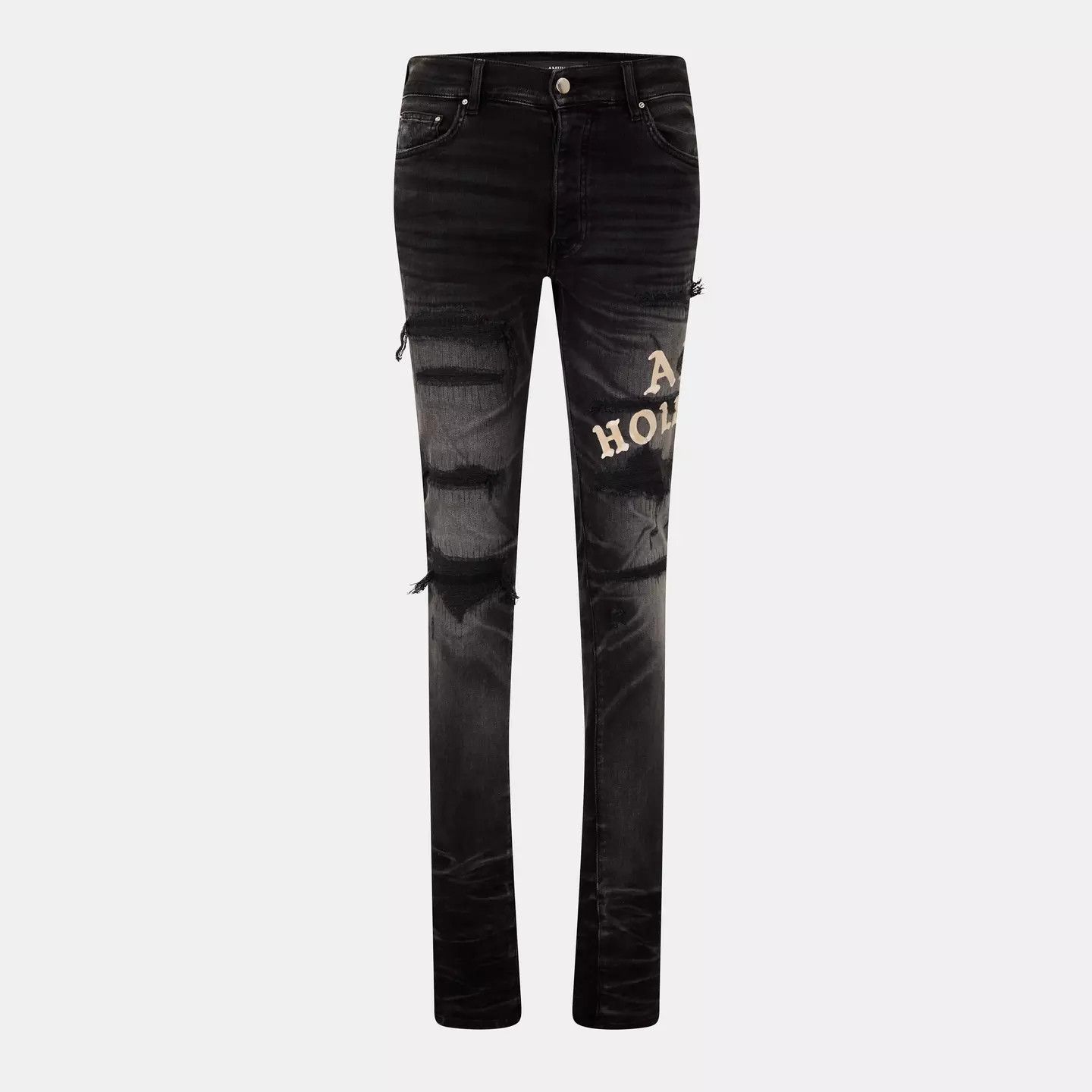 Amiri o1g2r1mq0426 Skinny Jeans in Faded Black Size US 36 / EU 52 - 1 Thumbnail