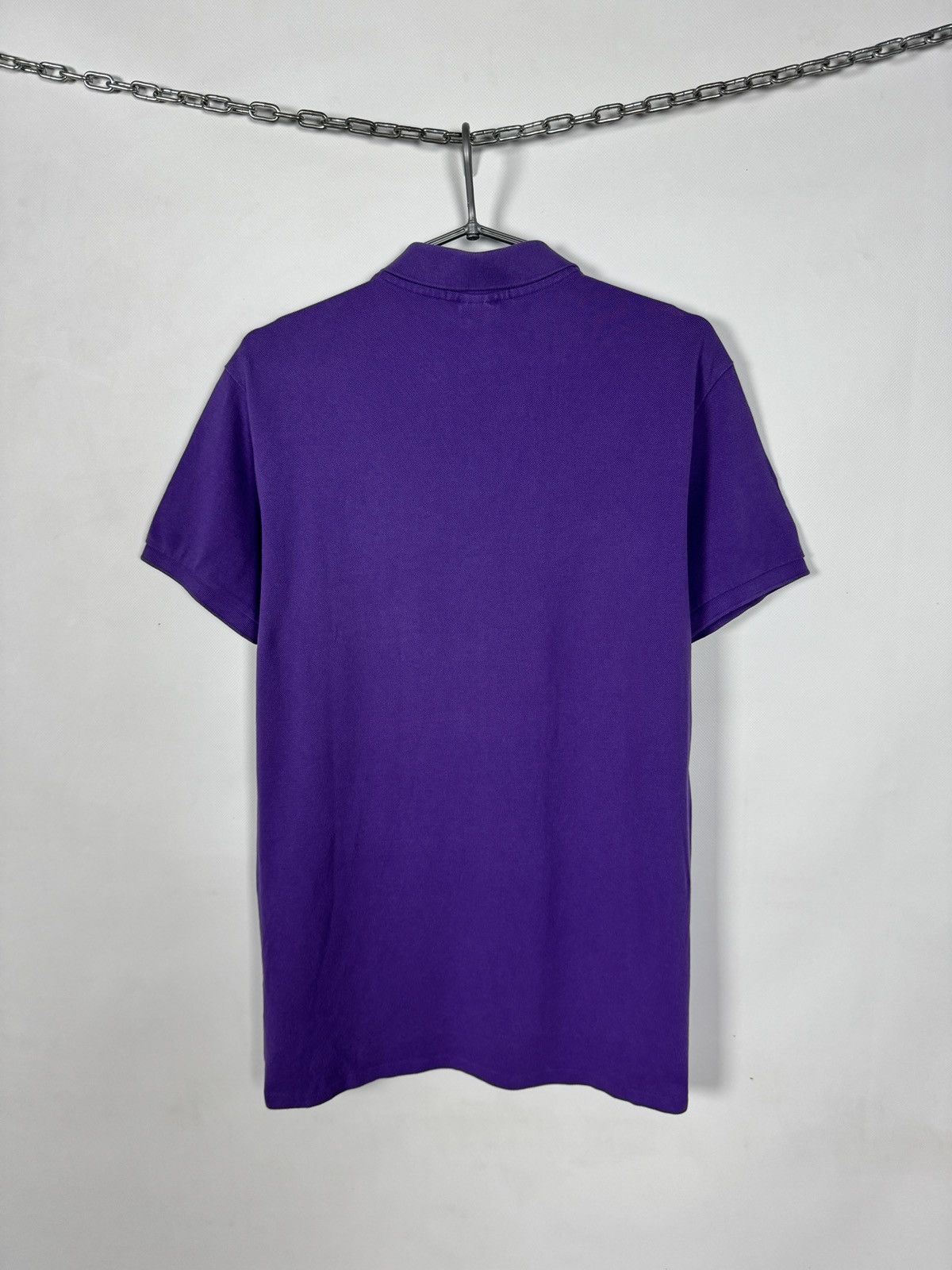 Polo Ralph Lauren Polo Ralph Lauren Vintage Polo Shirt Purple Big Pony Size L Size US L / EU 52-54 / 3 - 12 Thumbnail
