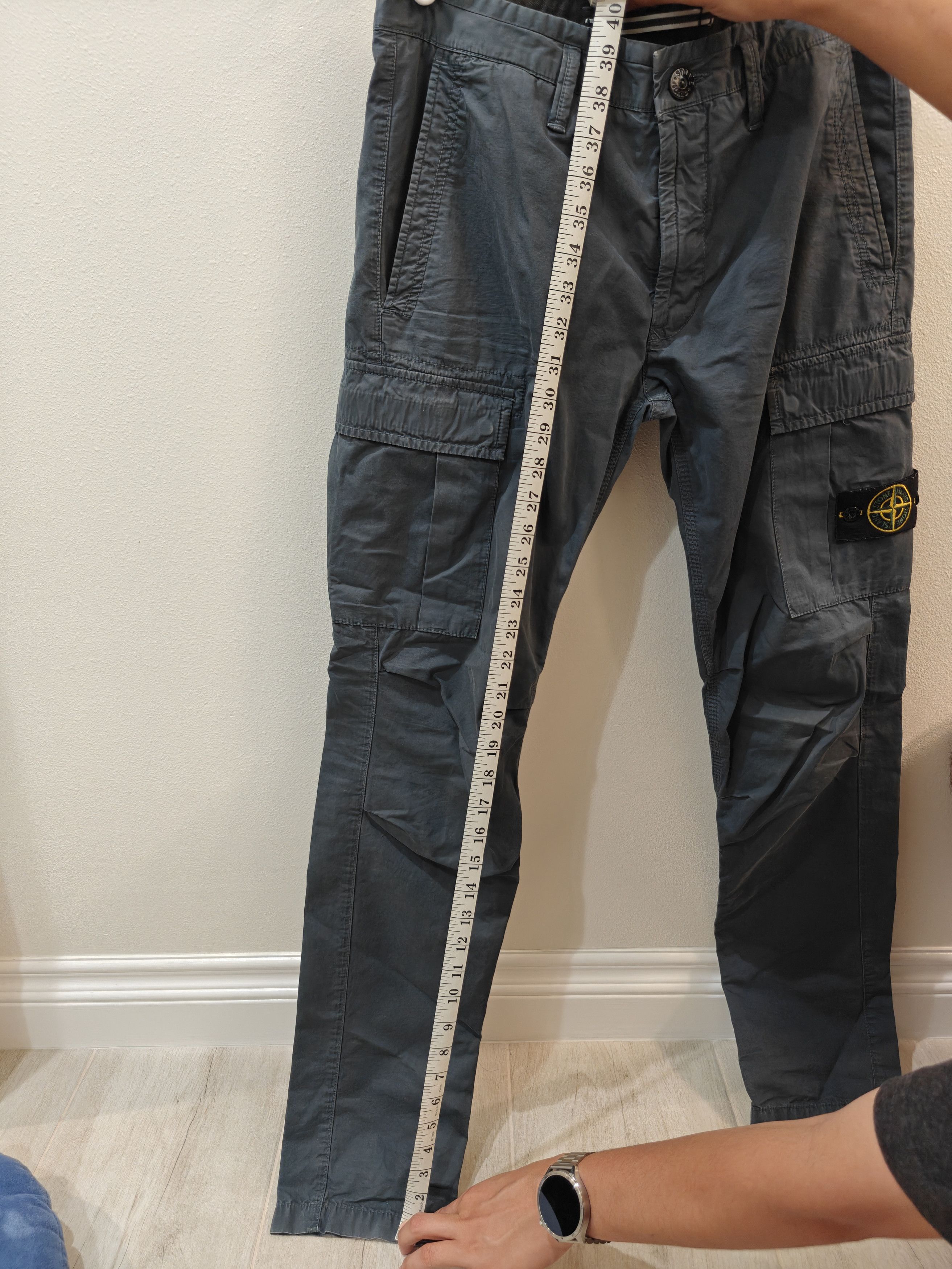 Stone Island Cargo Pants Grey Size US 31 - 9 Thumbnail