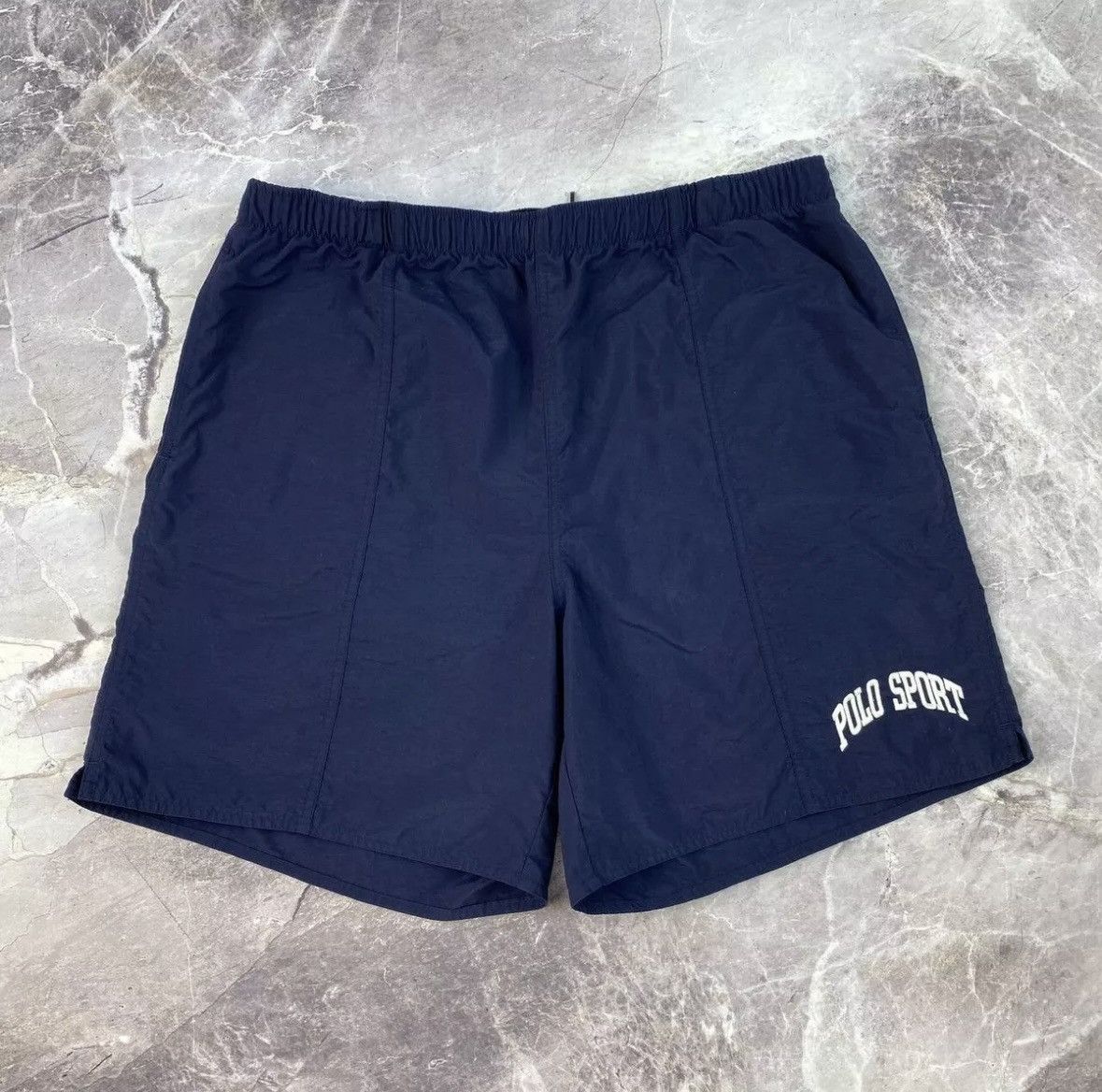 Ralph Lauren Sport × Vintage VINTAGE POLO SPORT POLO RALPH LAUREN NYLON SHORTS MENS L Size US 34 / EU 50 - 4 Thumbnail