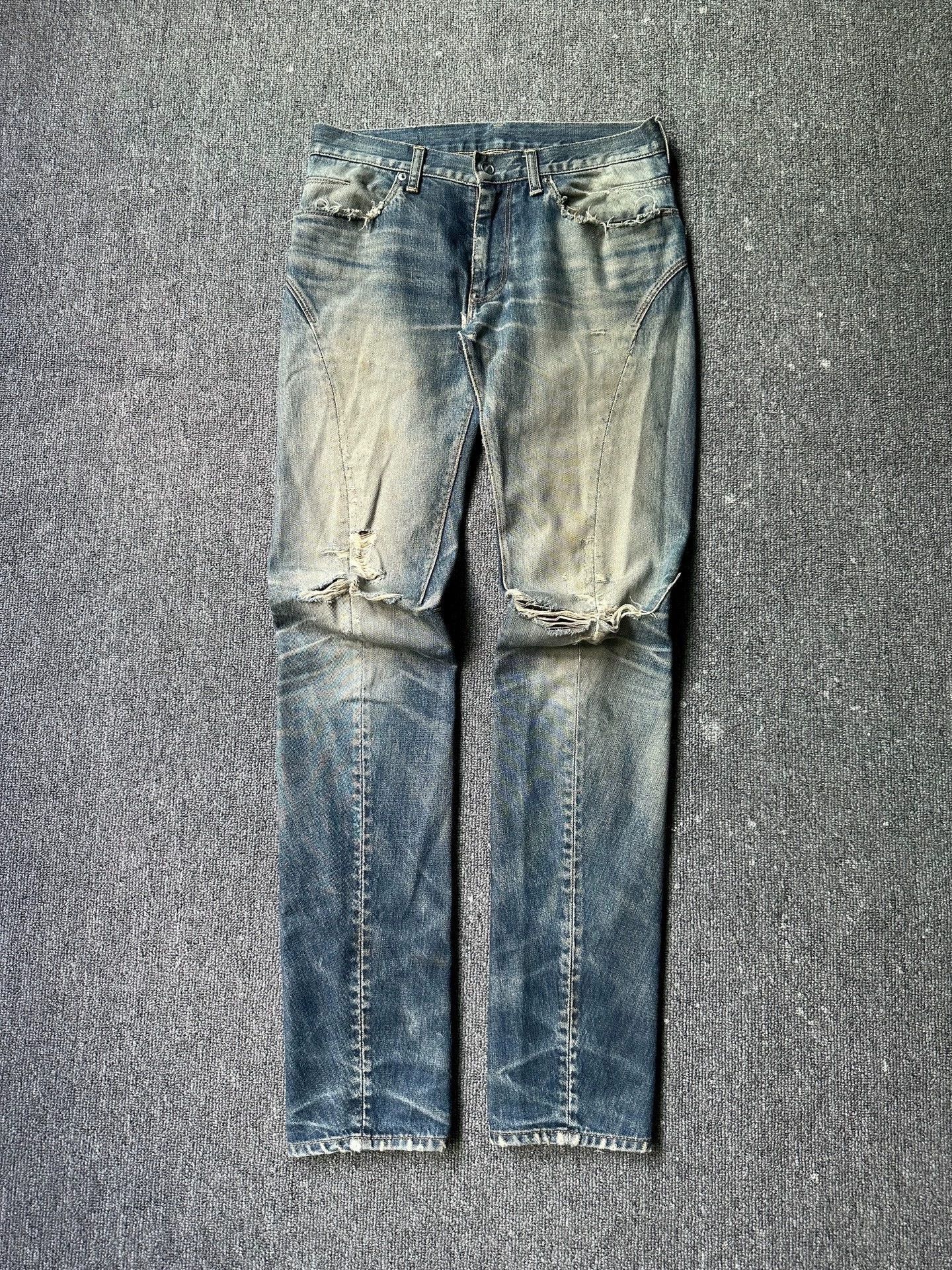 Undercover Undercover 10aw Cut jeans Size US 32 / EU 48 - 1 Thumbnail