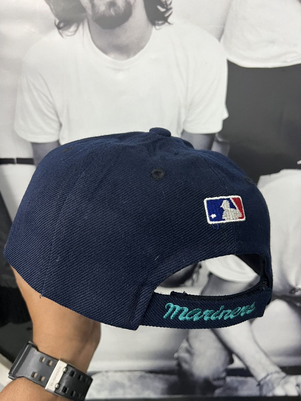 MLB × Vintage VINTAGE MLB SEATTLE MARINERS WOOL CAP Size ONE SIZE - 4 Thumbnail