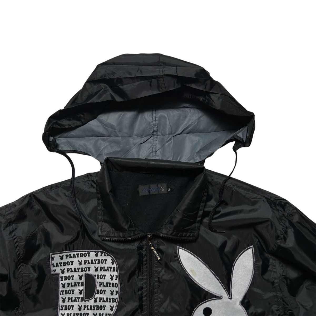 Playboy Vintage Playboy Big Logo Hoodie Jacket Size US L / EU 52-54 / 3 - 4 Thumbnail