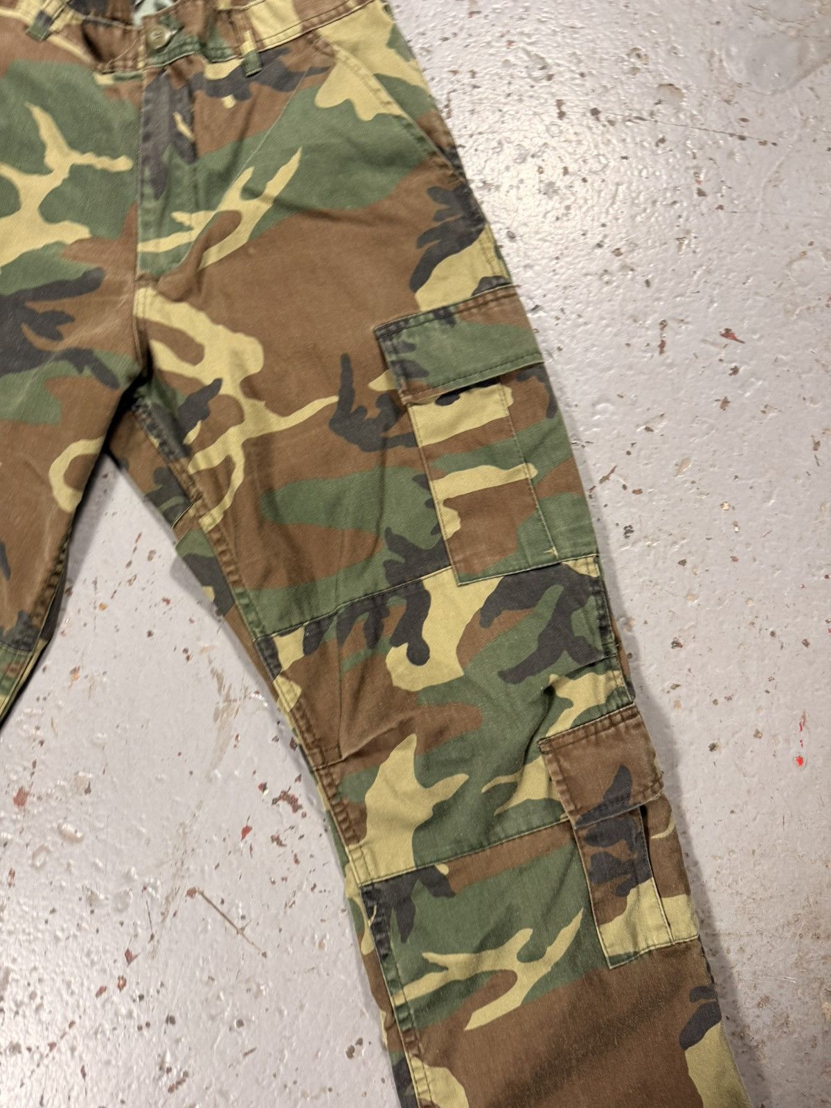 Other Vintage Dark Green USA Army Cargo Pants Size US 30 / EU 46 - 5 Thumbnail