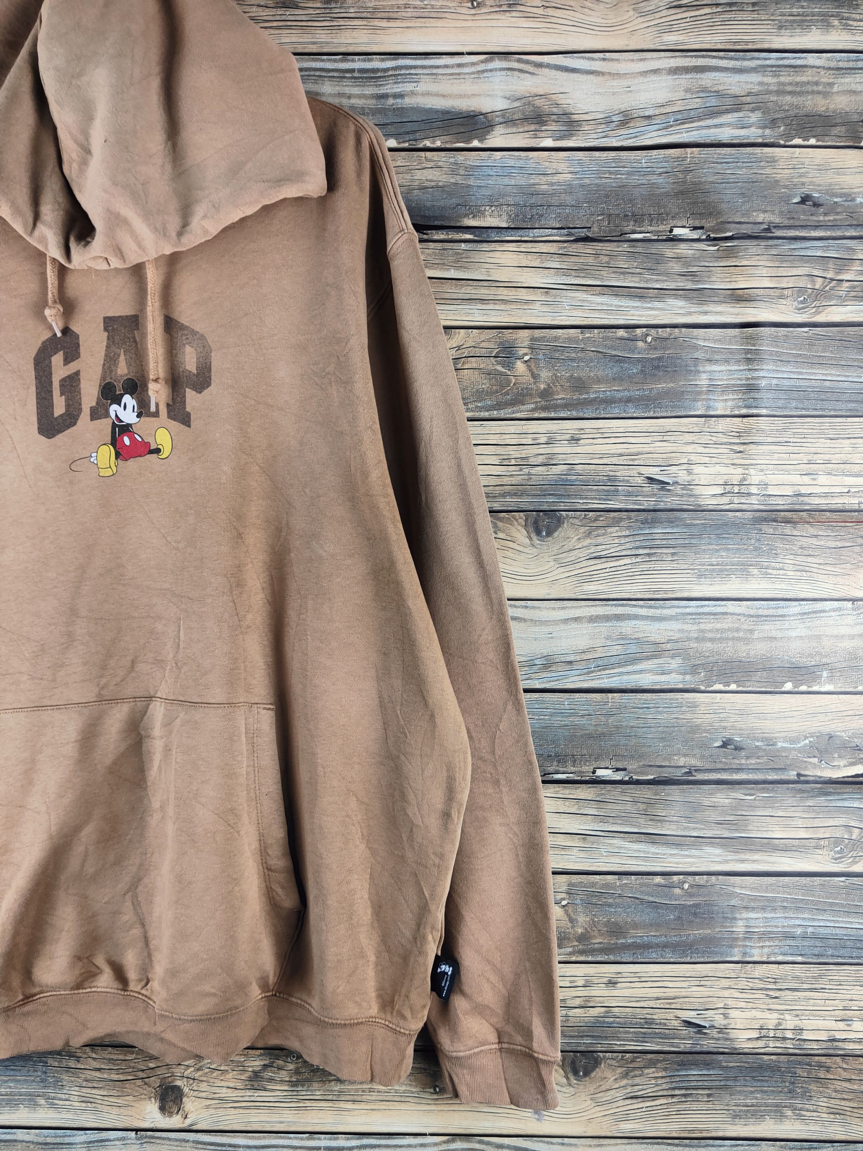 Gap Faded Gap x Disney Light Brown Hoodie Sweatshirts Size US XL / EU 56 / 4 - 5 Thumbnail