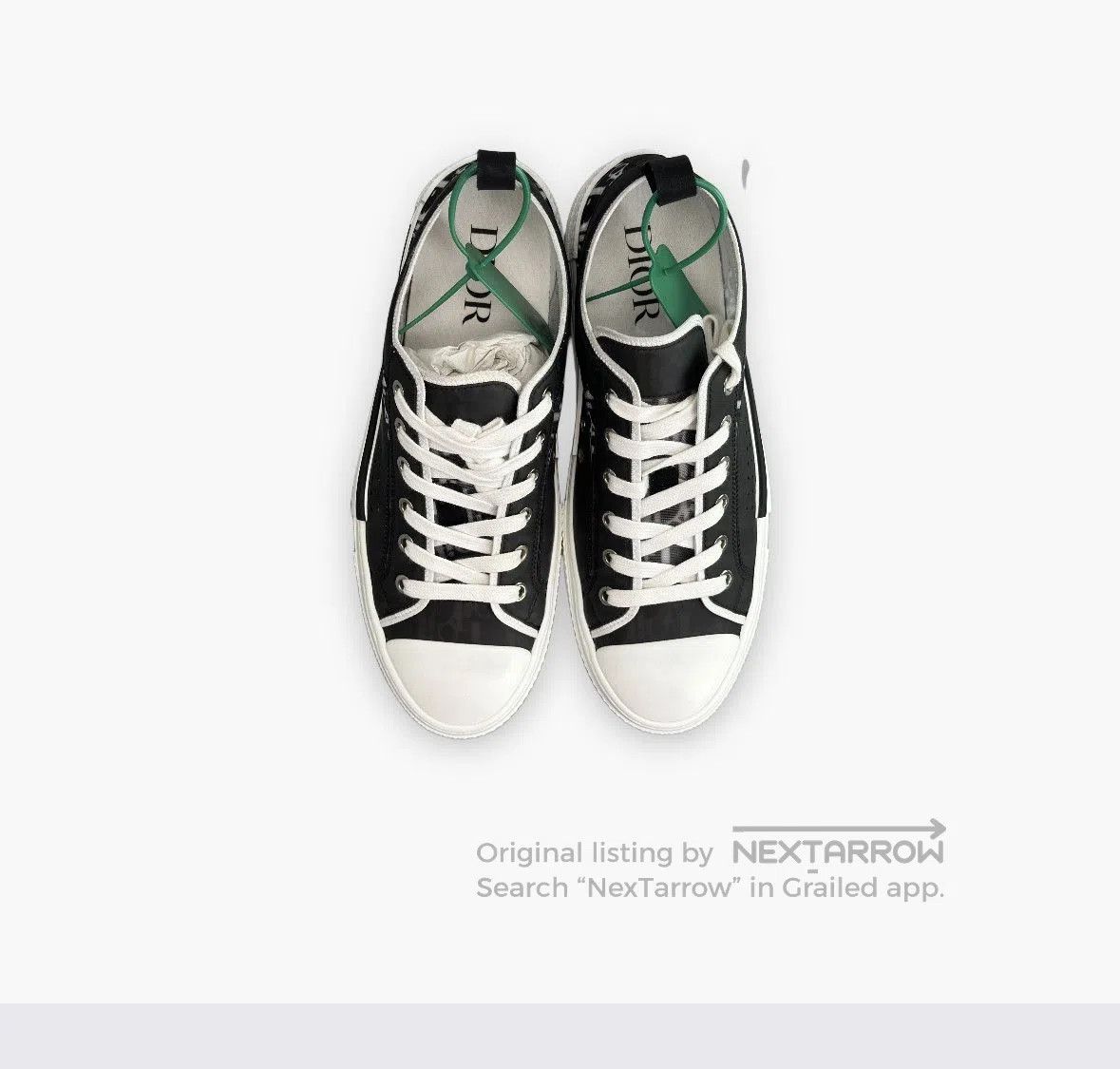 Dior DIOR B23 Low-Top Sneakers Size 41. Size US 7.5 / EU 40-41 - 6 Thumbnail