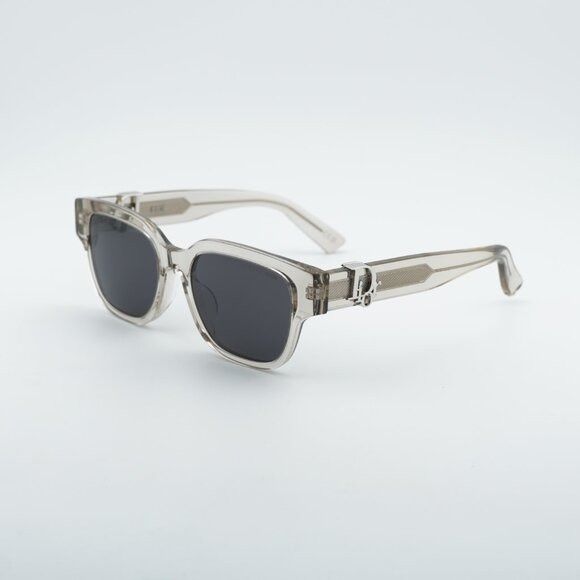 Dior Dior OBLIQUE S1F 78A0 Sunglasses Khaki Square Frame Size ONE SIZE - 1 Thumbnail