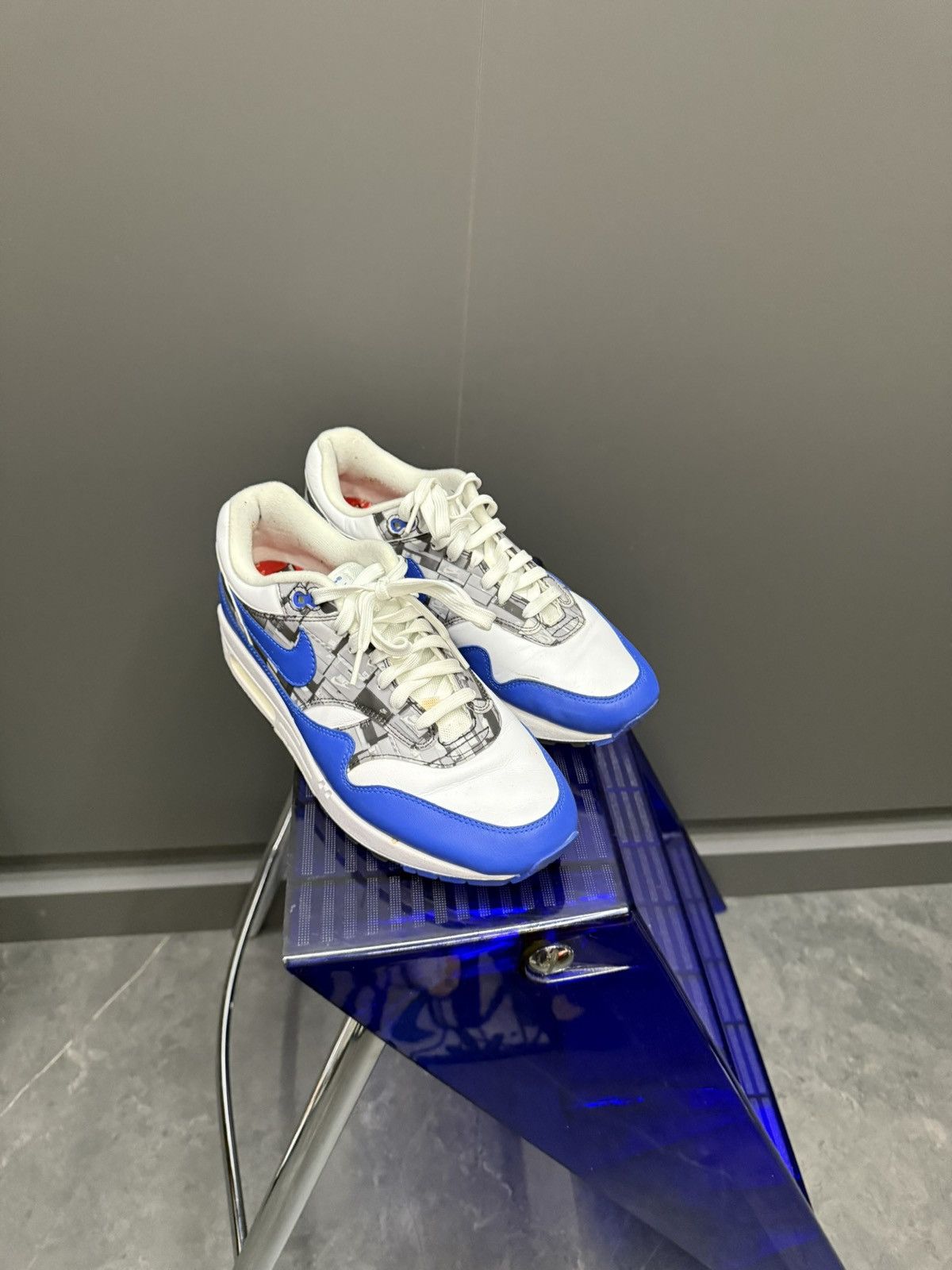 Nike × atmos Nike Air Max 1 Atmos We Love Nike Game Royal AQ0927-100 9.5 Size US 9.5 / EU 42-43 - 2 Thumbnail