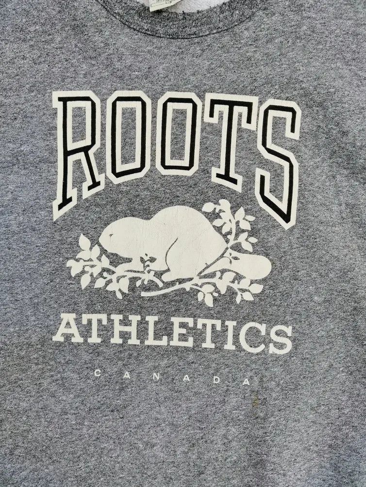 Other Rare!!! Roots Athletics Canada Big Logo Hoodie Sweatshirt Size US L / EU 52-54 / 3 - 5 Thumbnail