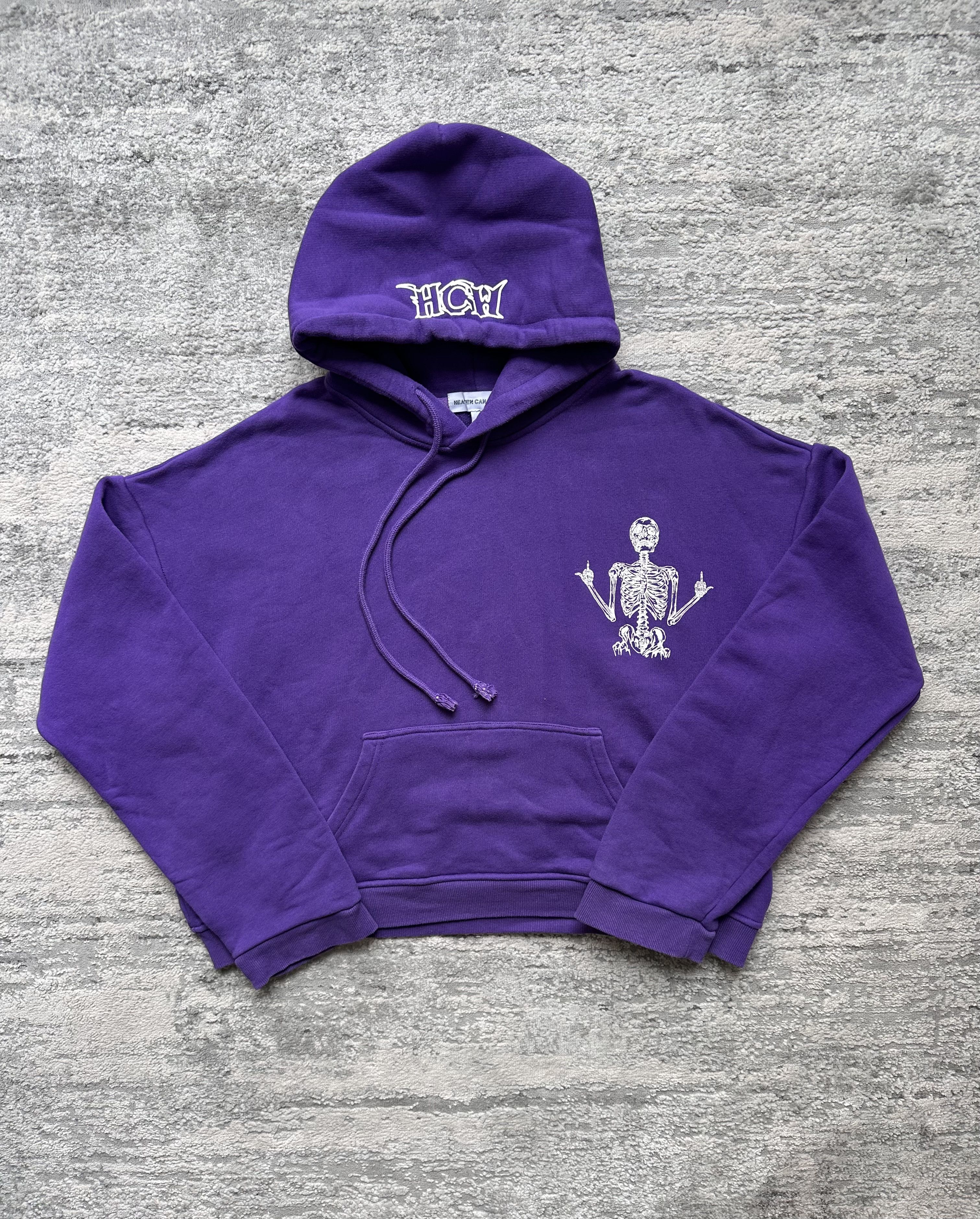 Vintage Heaven Can Wait Vertigo Purple Hoodie Size US L / EU 52-54 / 3 - 1 Thumbnail