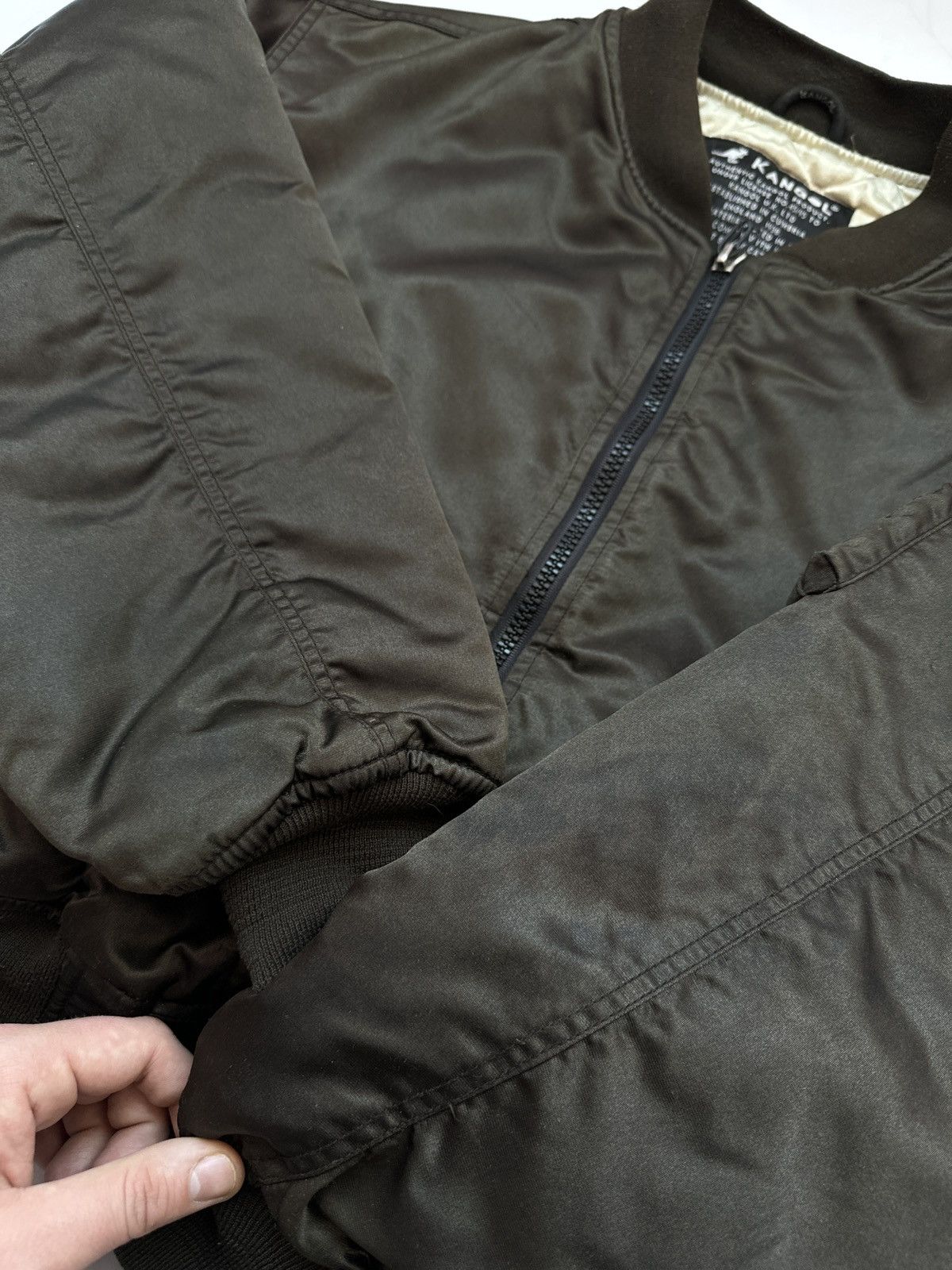 Kangol Vintage Kangol MA-1 Bomber Jacket Cropped Oversized Rare Size US M / EU 48-50 / 2 - 19 Thumbnail