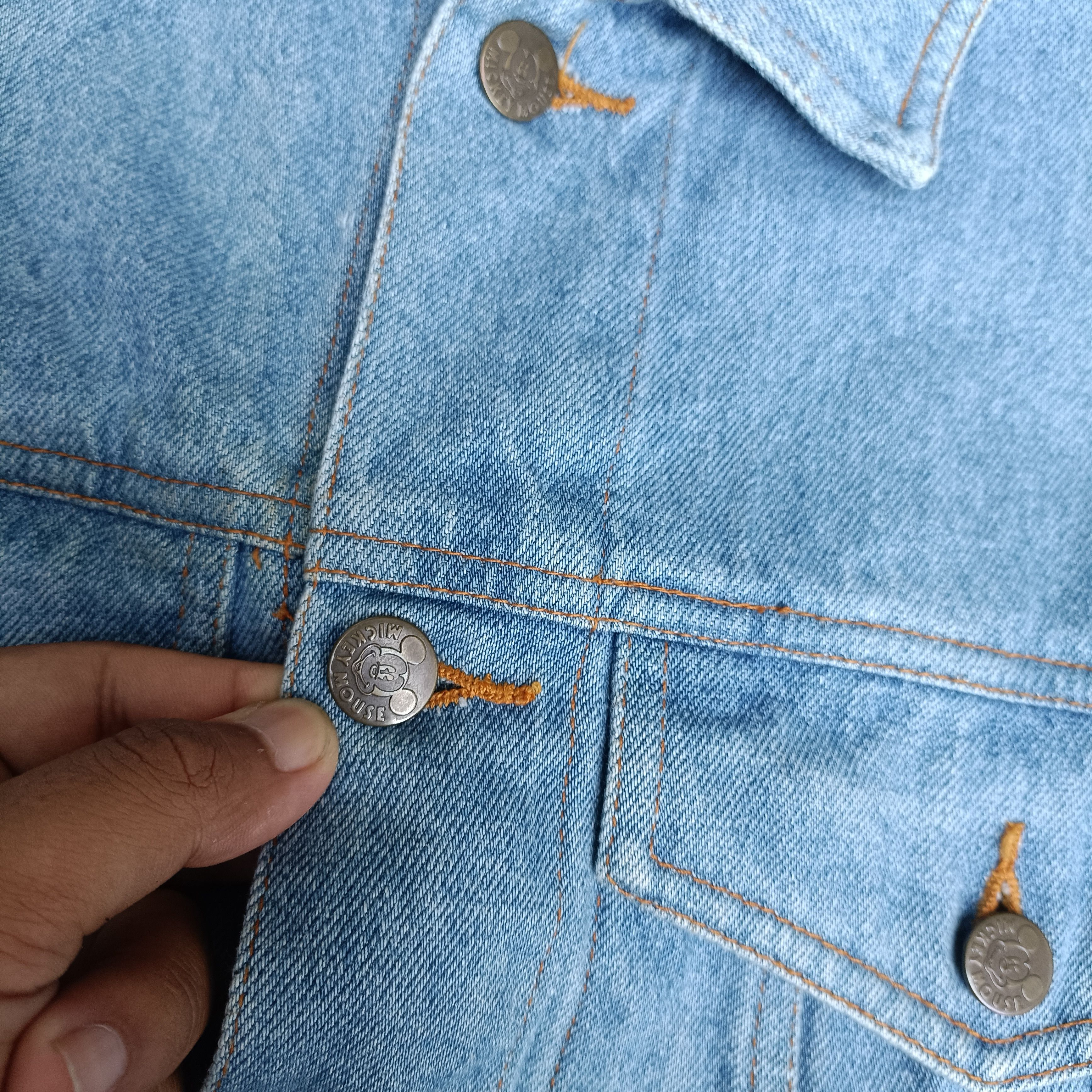 Disney Vintage Disney Mickey Mouse Cowboy Denim Jacket Embroidery Size US M / EU 48-50 / 2 - 7 Thumbnail
