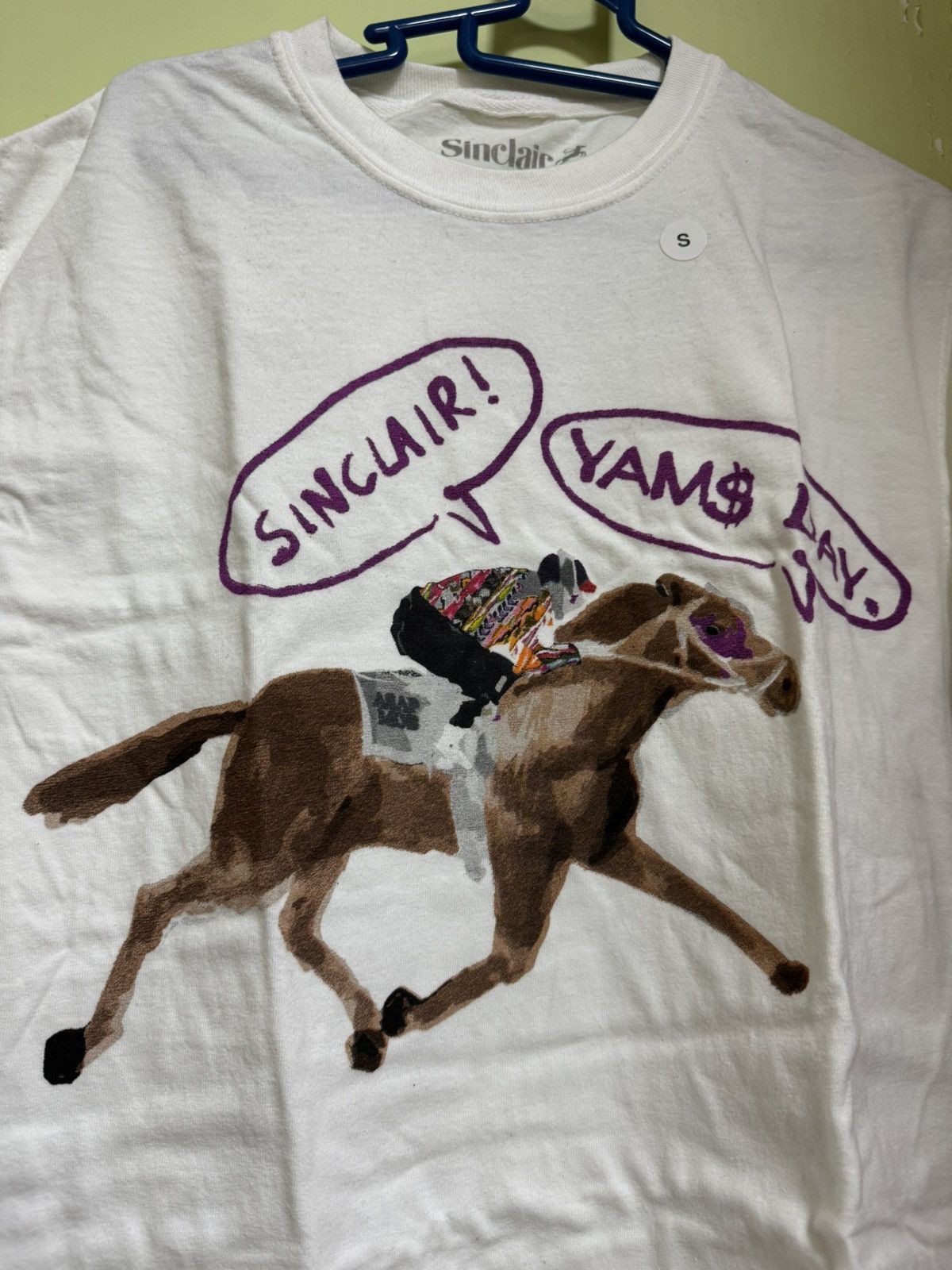 Vintage Yams day sinclair horse tee Size US S / EU 44-46 / 1 - 1 Thumbnail