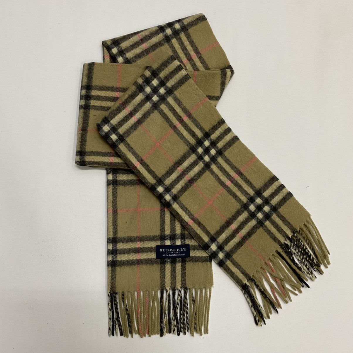Burberry BURBERRYS SCARF MUFFLER BUR053 Size ONE SIZE - 2 Thumbnail