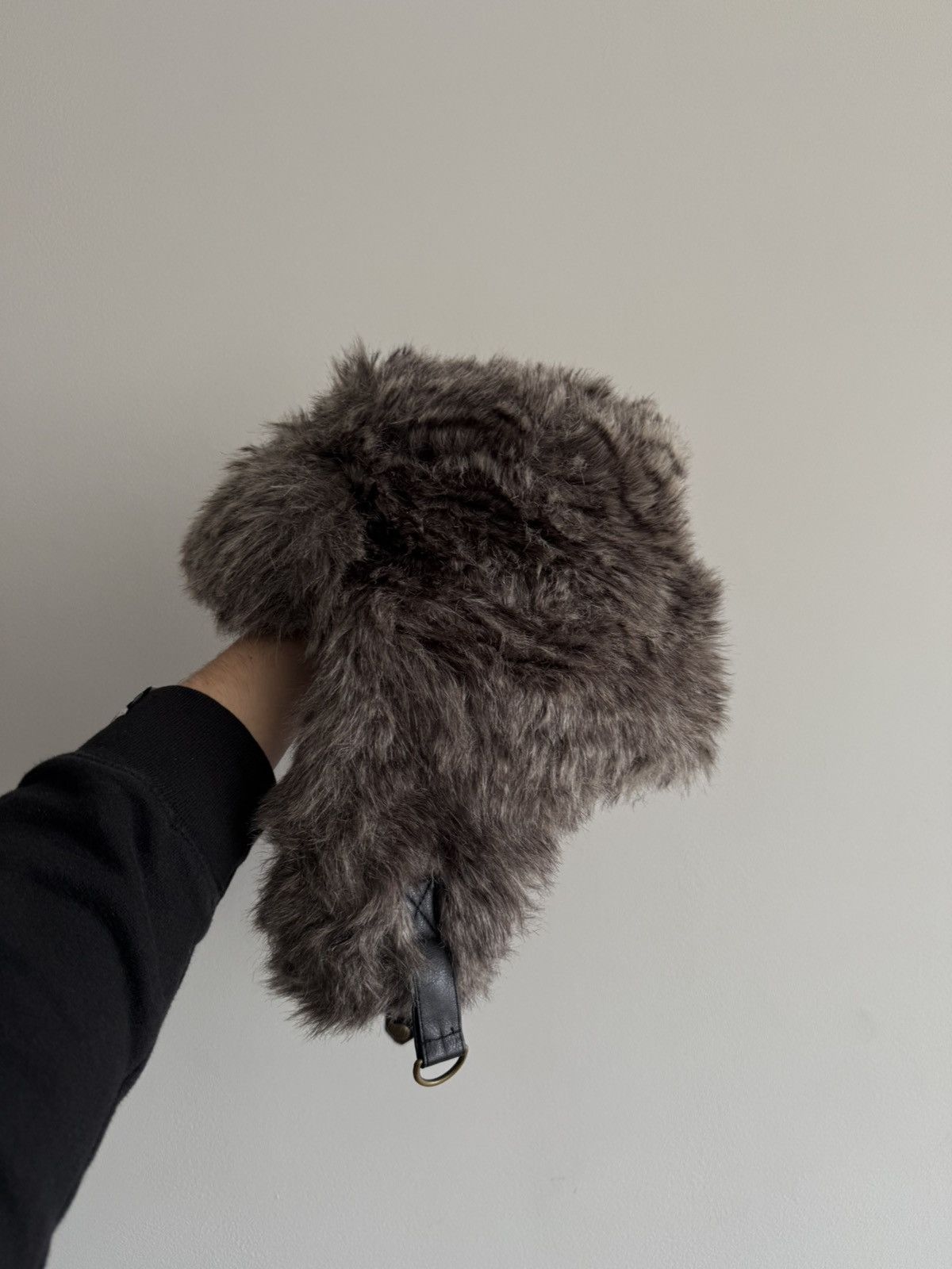 Hysteric Glamour Vinatge Hysteric Glamour Style Type Fur Mohair Fuzzy Hat Y2K Size ONE SIZE - 3 Thumbnail
