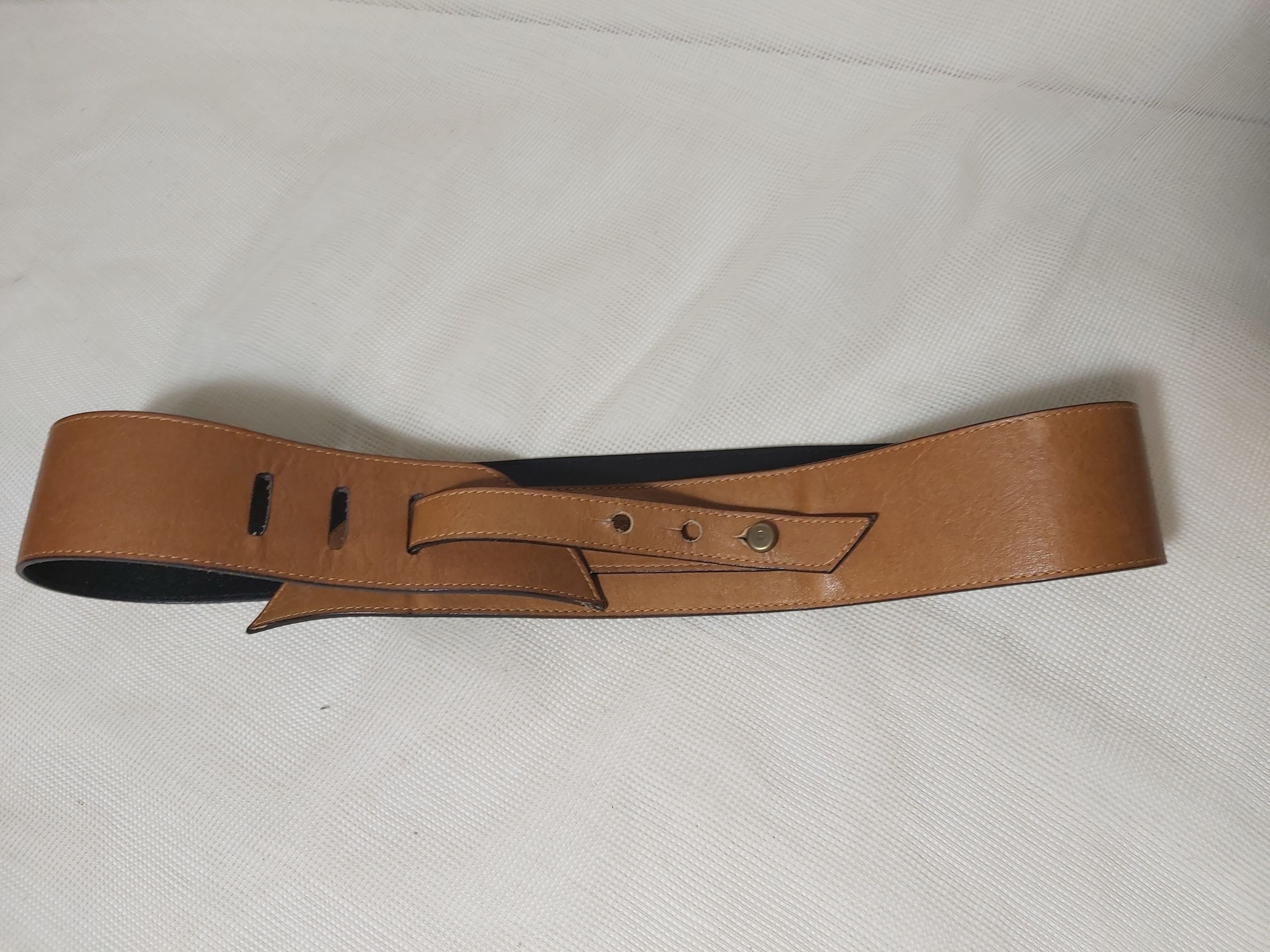 Etienne Aigner Etienne Aigner belt sash. Leather camel belt vintage Size ONE SIZE - 5 Thumbnail