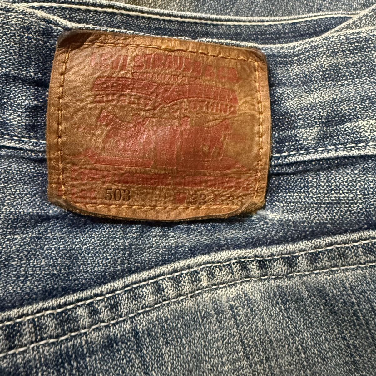 Levi's Vintage Clothing W33 Vintage Levi's 503 Faded Rusty Denim Jean Pante Size US 33 - 12 Thumbnail