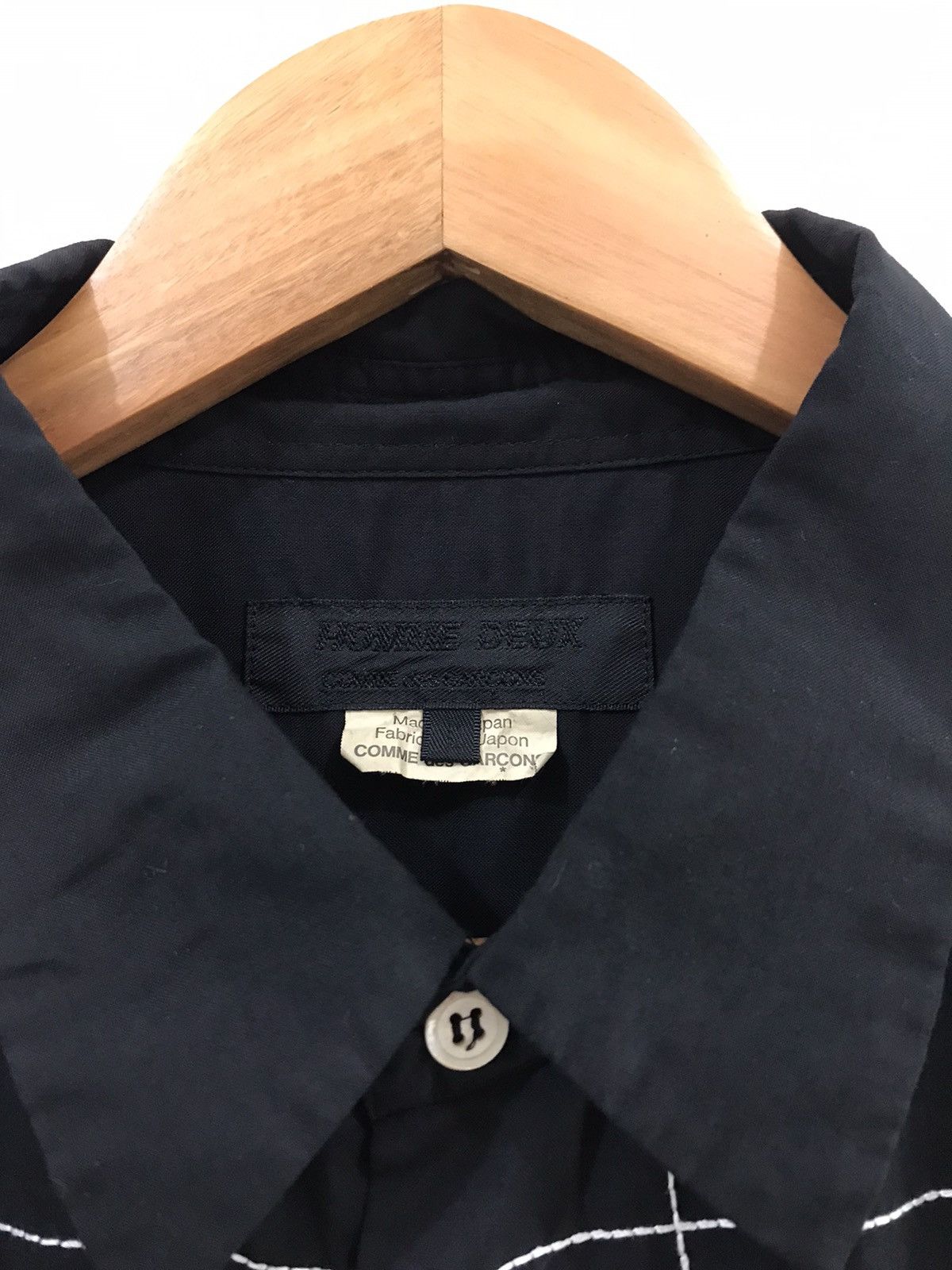 Comme des Garcons × Comme des Garcons Homme Deux Homme Deux Comme Des Garcons Stich Shirt Size US L / EU 52-54 / 3 - 4 Thumbnail