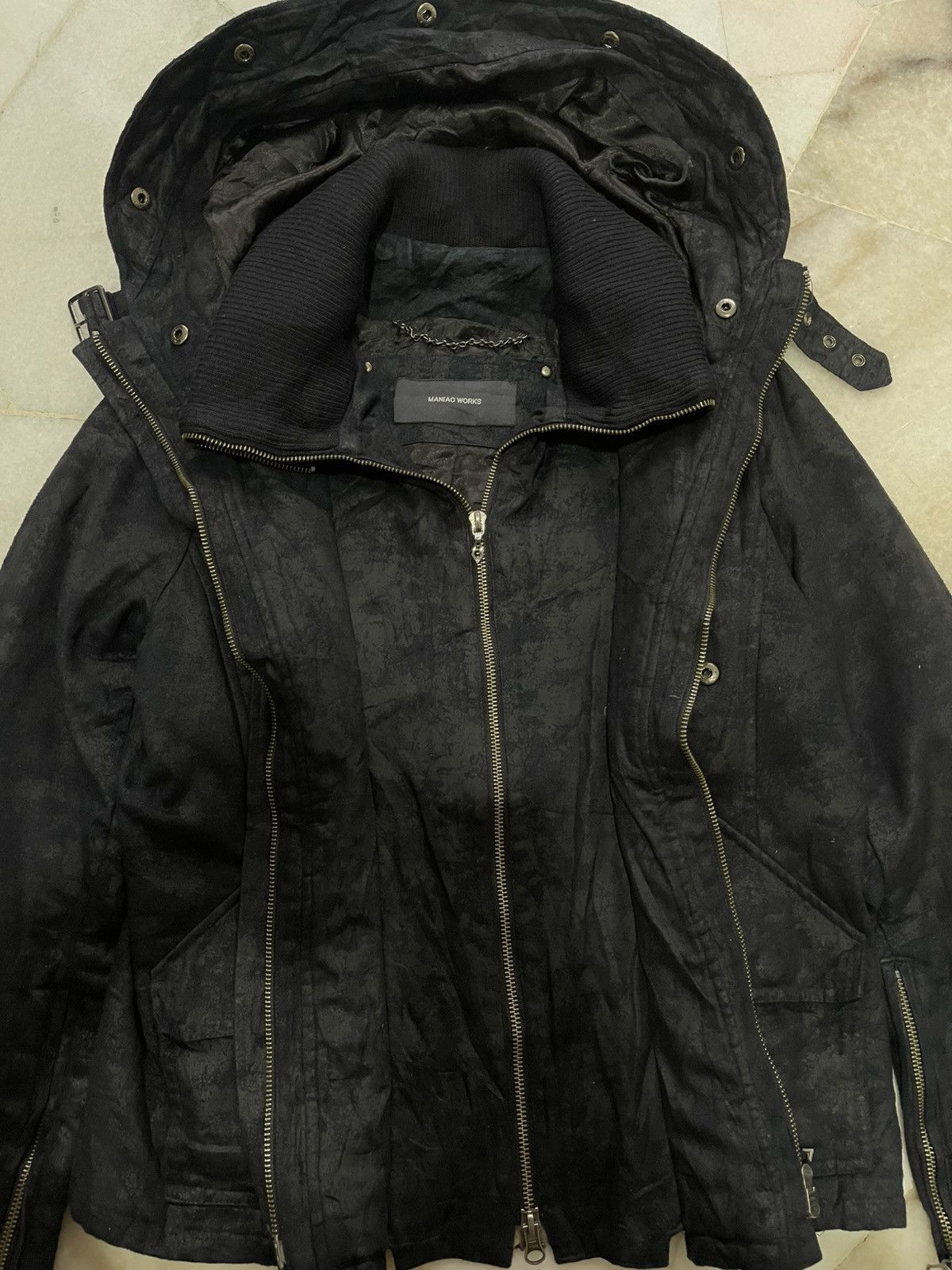 Le Grande Bleu (L.G.B.) 2000s Maniac Work Layered Two Zip Jacket Size US S / EU 44-46 / 1 - 14 Thumbnail