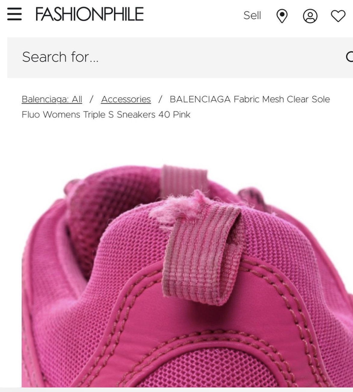 Balenciaga Balenciaga triple s pink Size US 7 / EU 40 - 7 Thumbnail