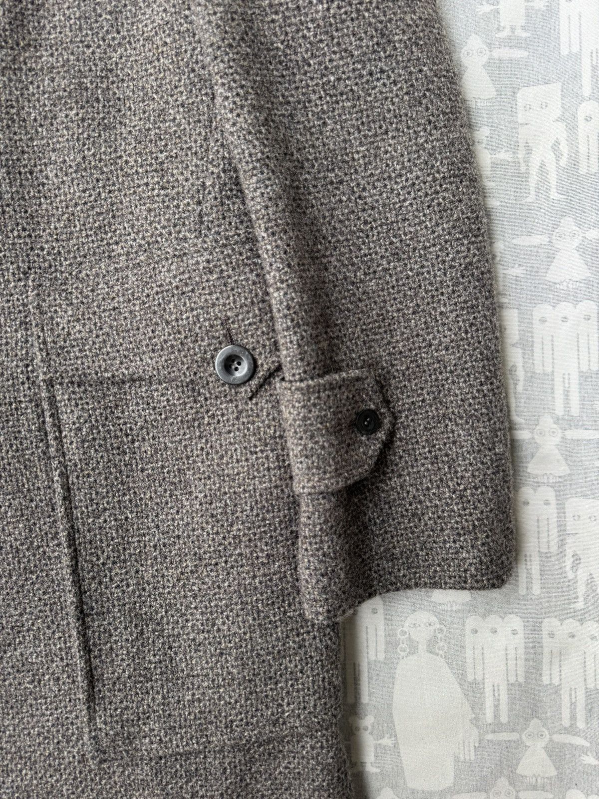 Balenciaga Balenciaga AW04 Double Breasted Belted Military Wool Coat Size US S / EU 44-46 / 1 - 8 Thumbnail