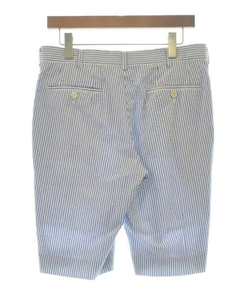 Comme des Garcons Homme Shorts Stripes Cotton Polyester Zip Up Light blue x White Size US 32 / EU 48 - 2 Thumbnail