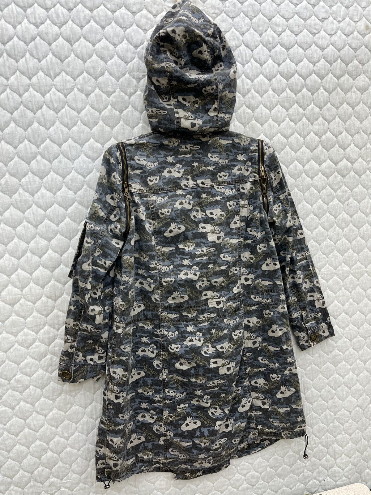 If Six Was Nine × Japanese Brand 🔥🔥ARCHIVE ALGON QUINS SKULLS PRINT DETACHABLE SLEEVE JACKET Size S / US 4 / IT 40 - 12 Thumbnail