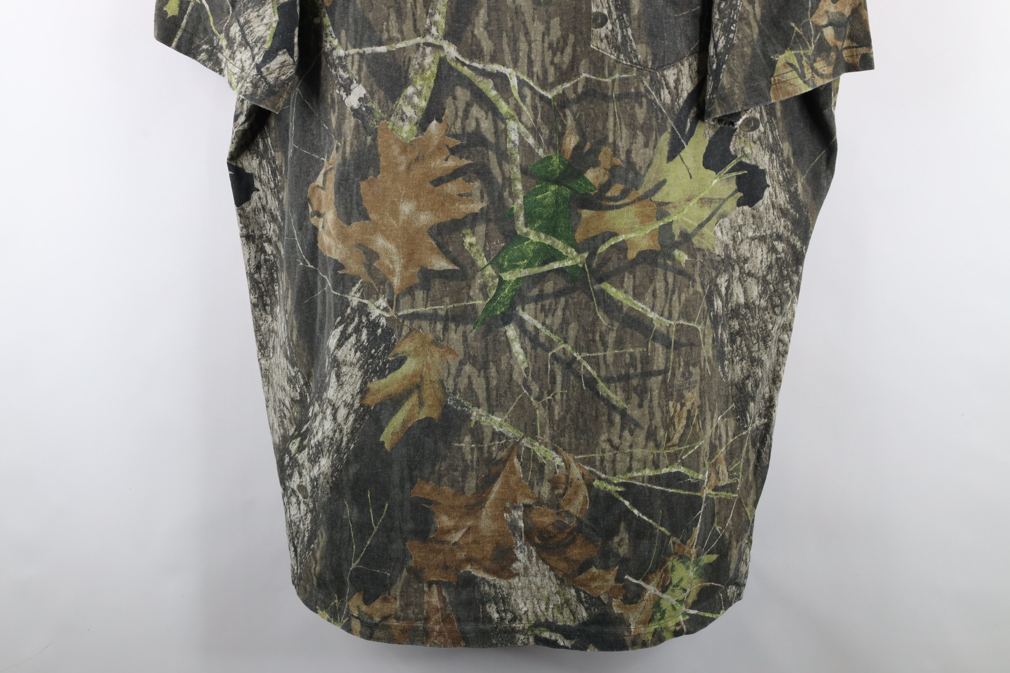 Vintage Vintage 90s Streetwear Camouflage Heavyweight T-Shirt Size US XXL / EU 58 / 5 - 3 Thumbnail