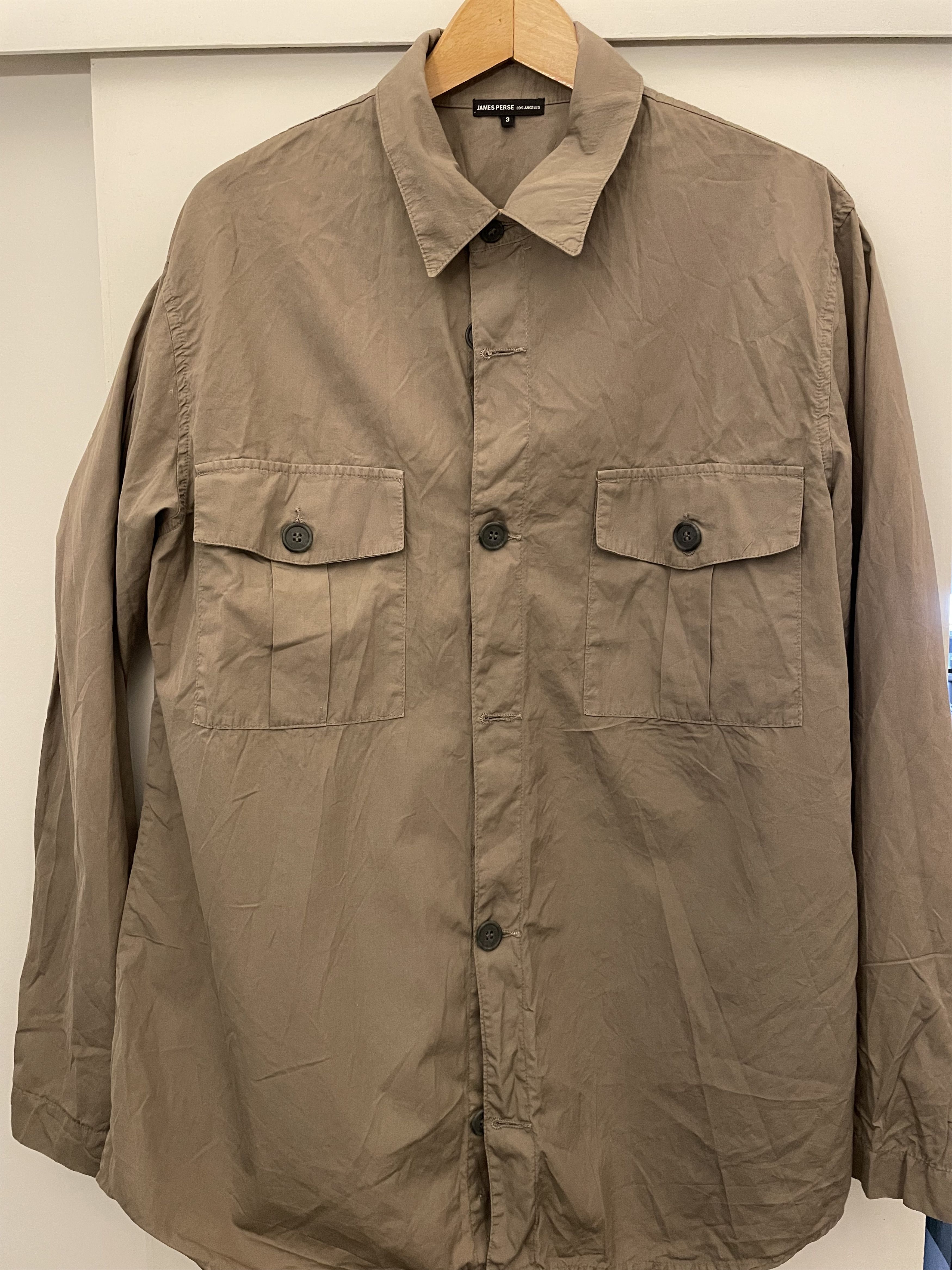 James Perse James Perse khaki shacket/shirt Size US L / EU 52-54 / 3 - 1 Thumbnail