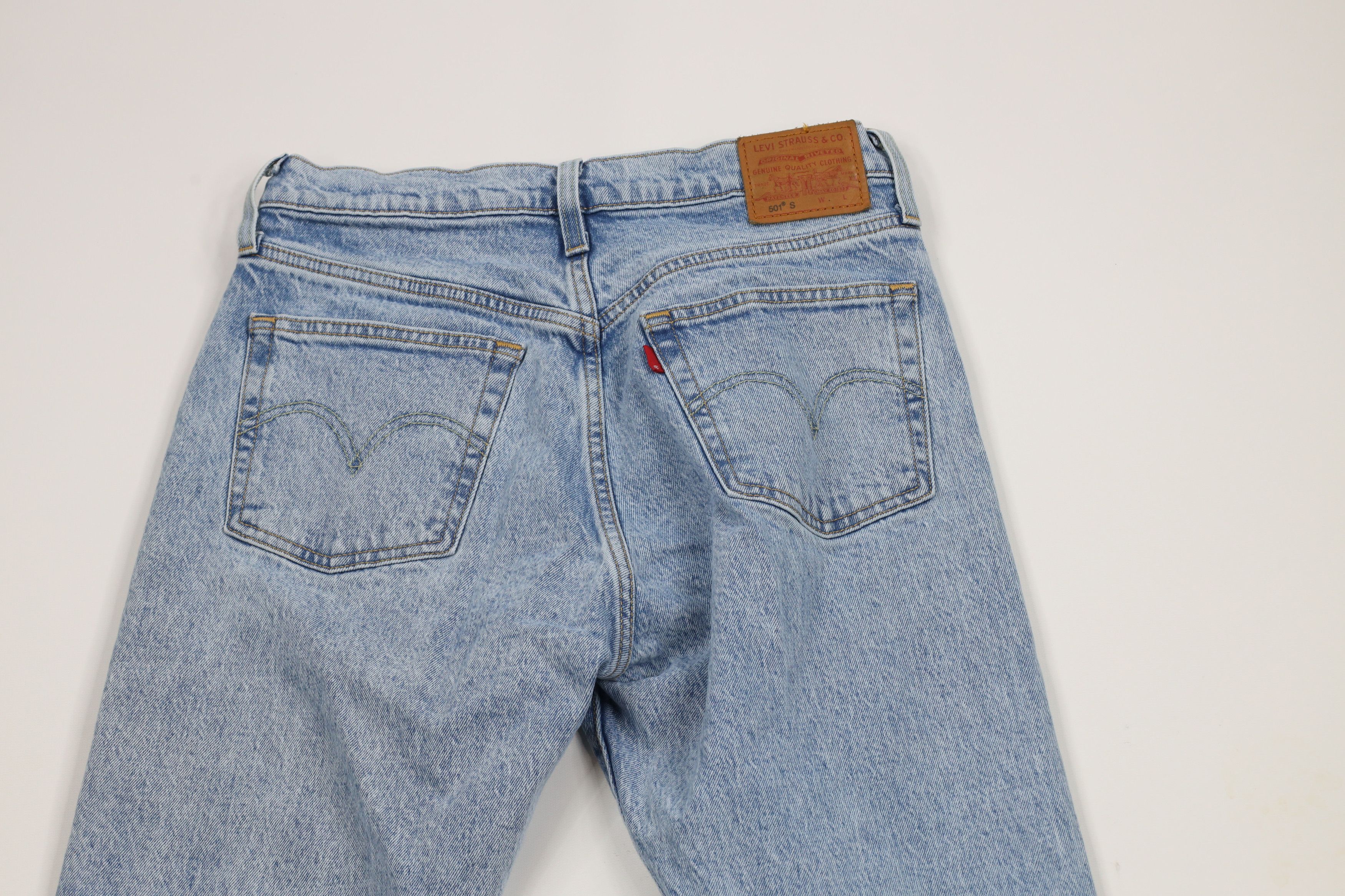 Levi's × Vintage Vintage Y2K Levis 501xx Fly Premium Original Fit Denim Jeans Size 27" / US 4 / IT 40 - 9 Thumbnail